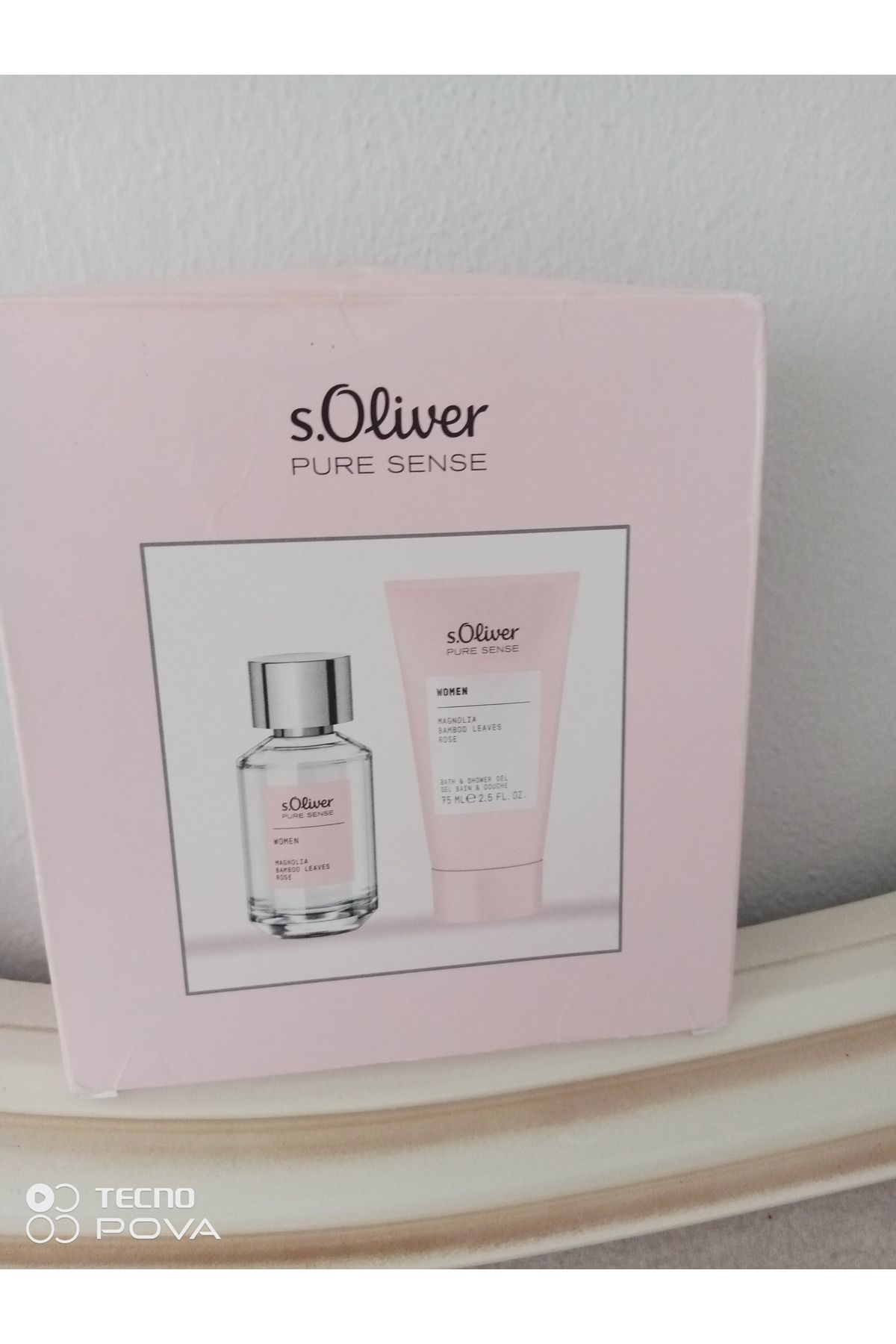 s.Oliver pure sense edt 30ml kadın parfüm seti