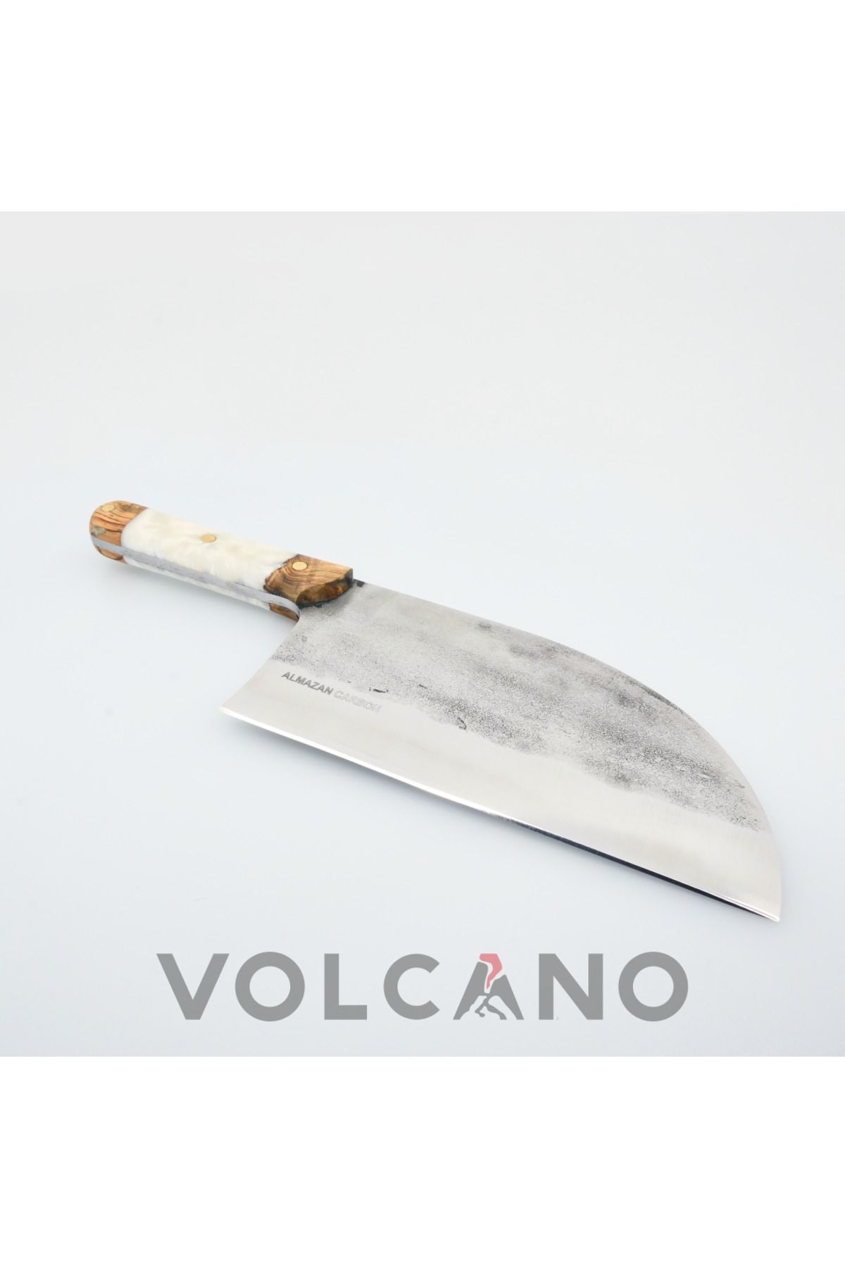 Volcano CARBON ALMAZAN Paslanmaz Bushcraft Outdoor Kampçı Şef Bıçağı