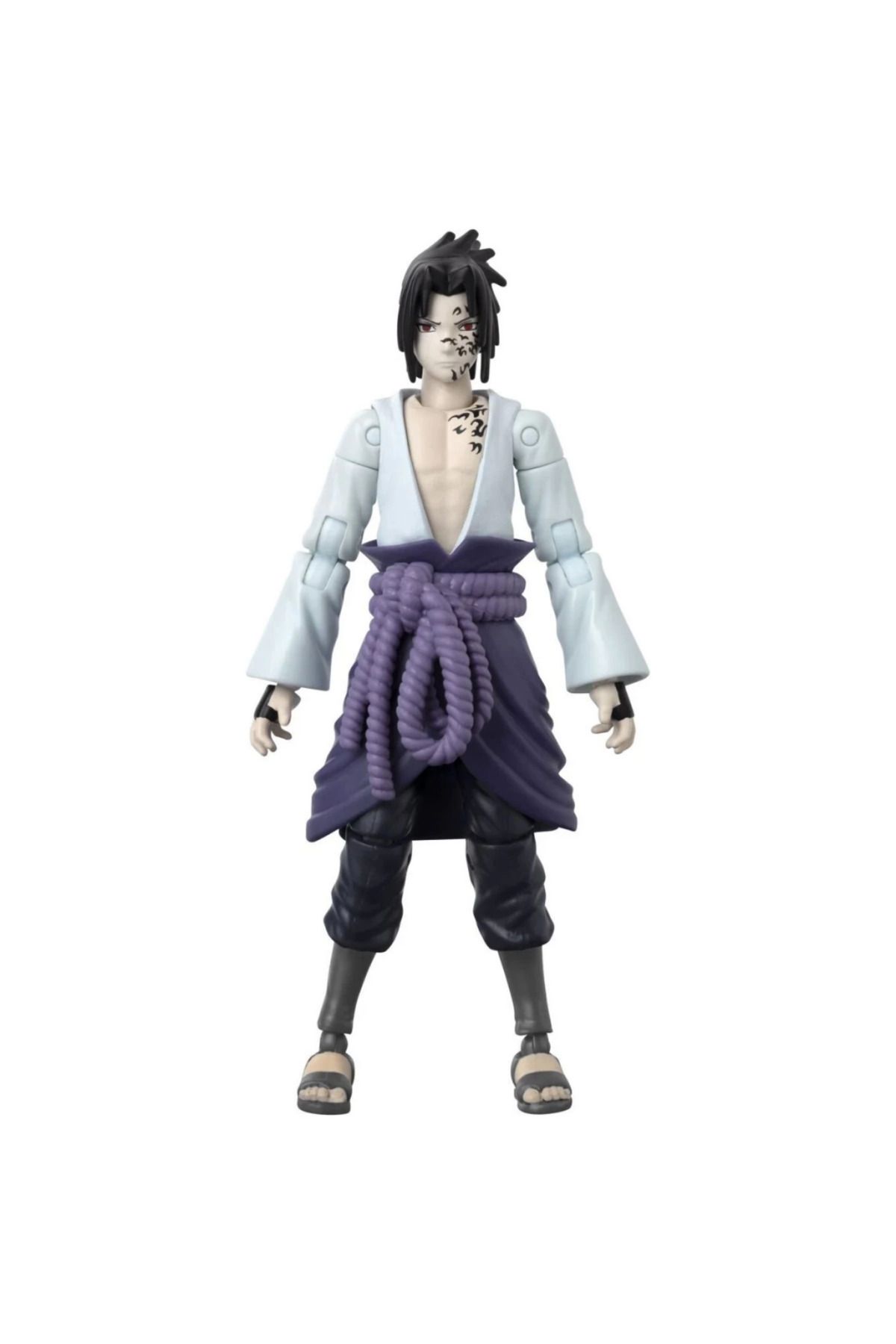 Skygo Bandai Anime Heroes Naruto Sasuke Uchiha Figür ve Aksesuar Seti 16 cm