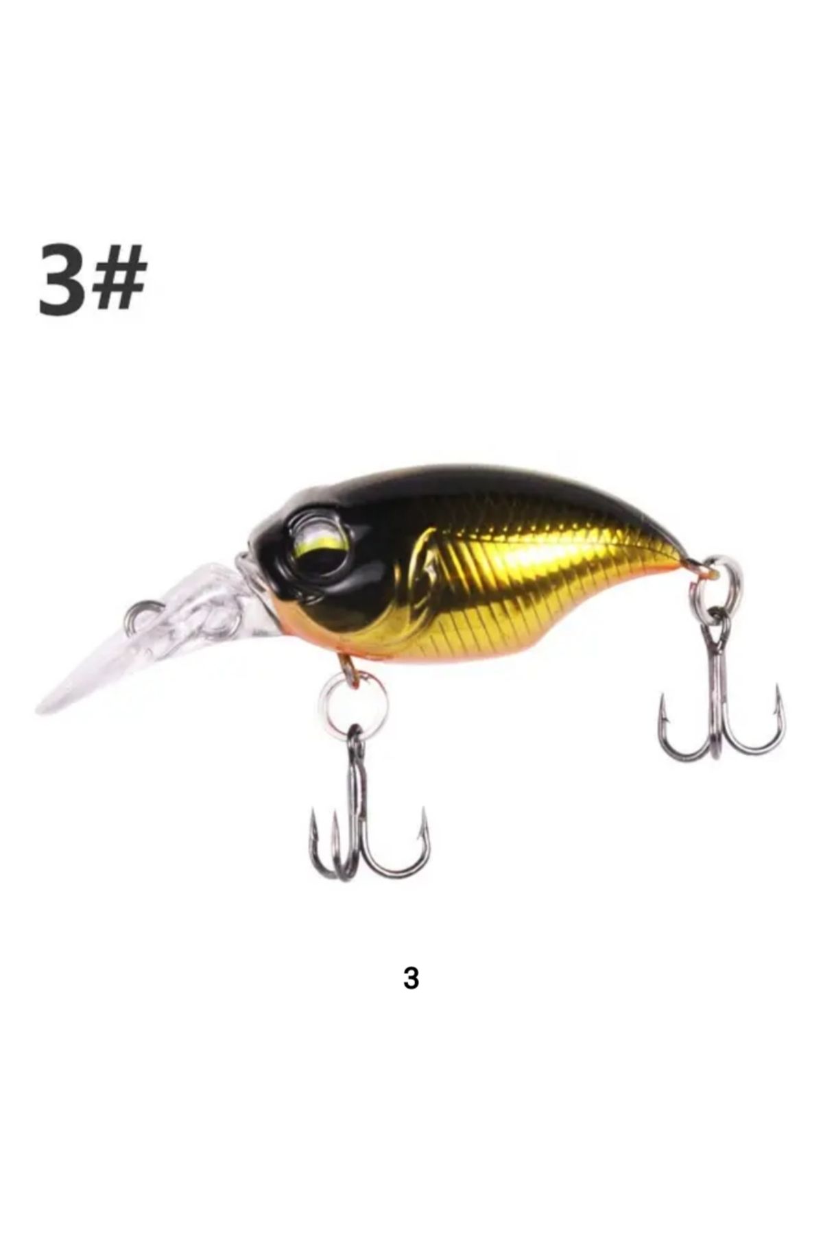 Bozok balıkçılık maket balık, küçük maket balıklar, rapala (bilyalı küçük yemler ,3,8cm 5 gram )