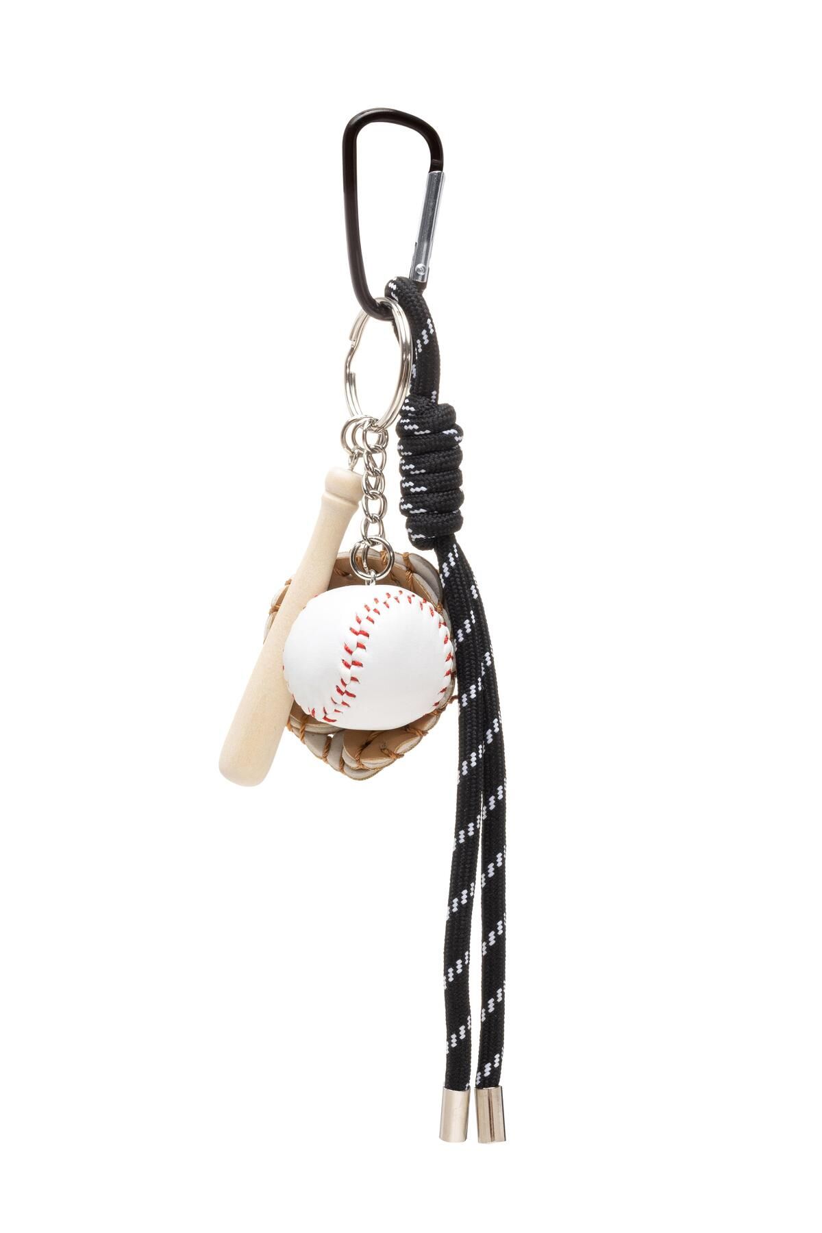 valena Çanta Charm Baseball Siyah