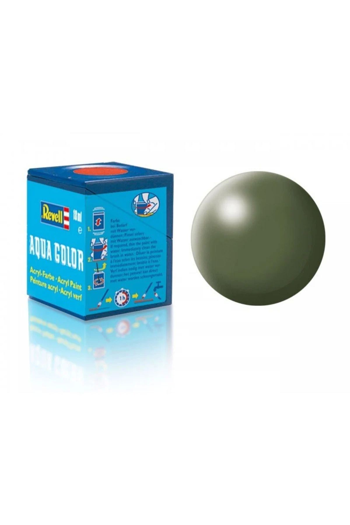 Skygo Revell 361 - Aqua Color Olive Green - Silk Boya - 18 ml