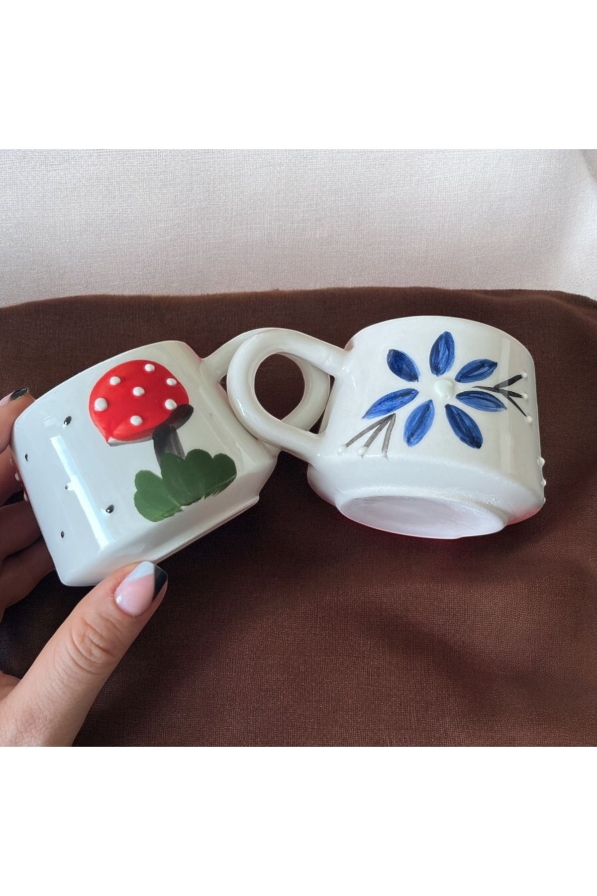 shop 2 Adet Seramik Özel Tasarım Kupa