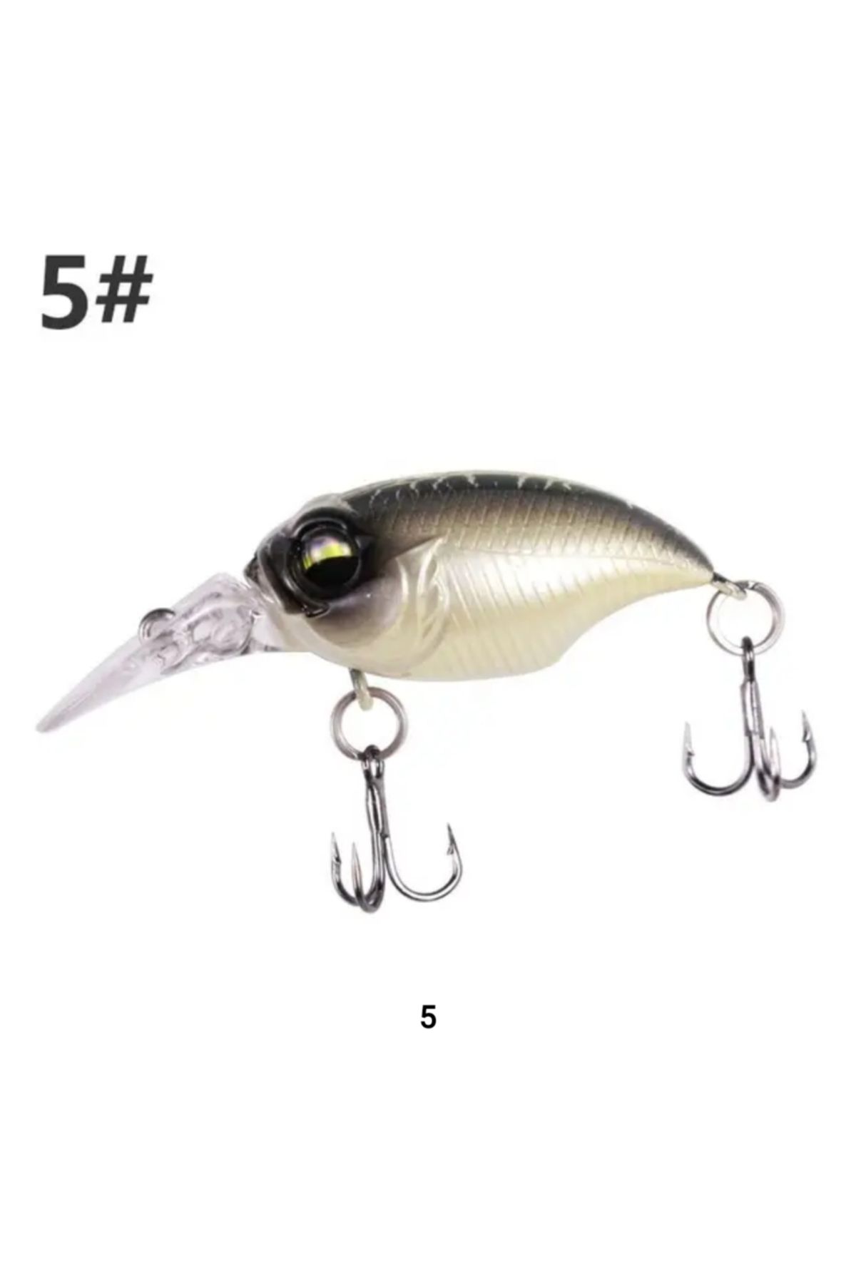 Bozok balıkçılık maket balık, küçük maket balıklar, rapala (bilyalı küçük yemler ,3,8cm 5 gram )
