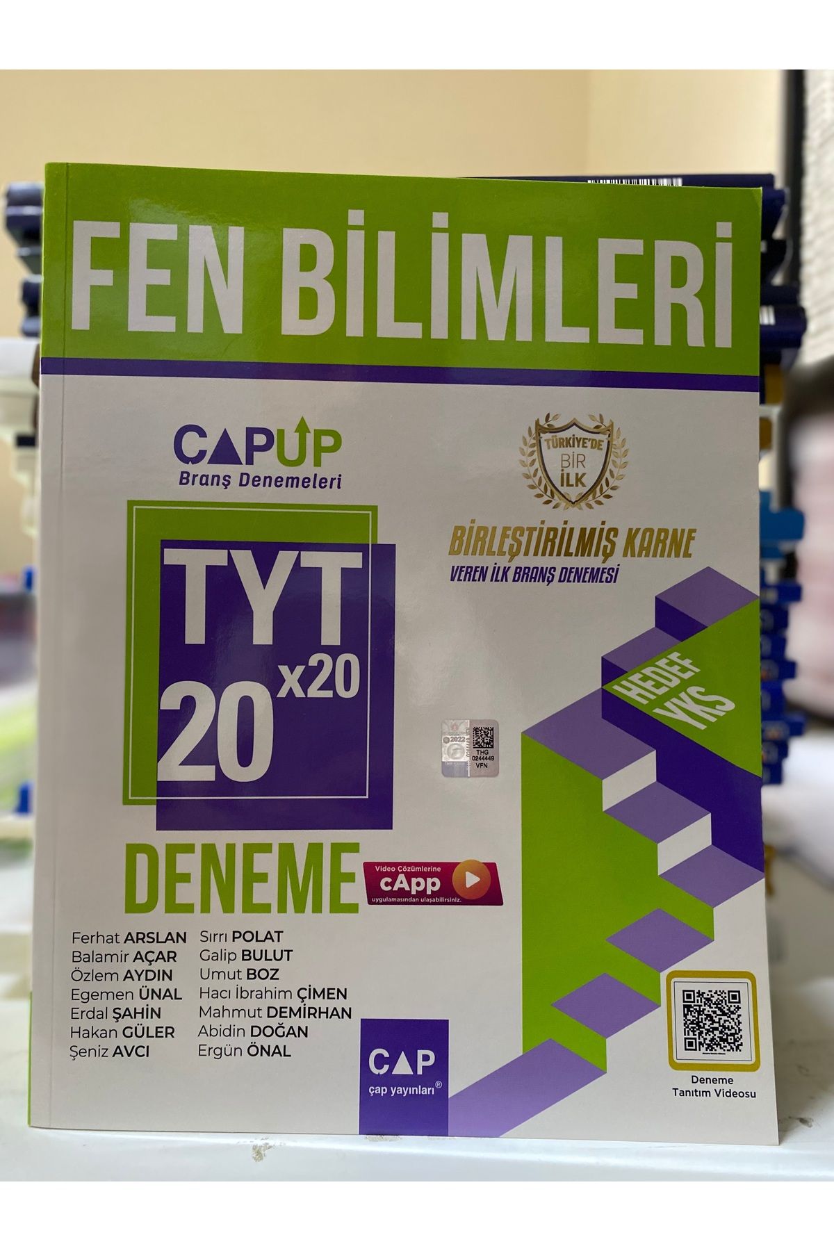 Yanıt Yayınları ÇAP UP TYT FEN DENEME 20 Lİ