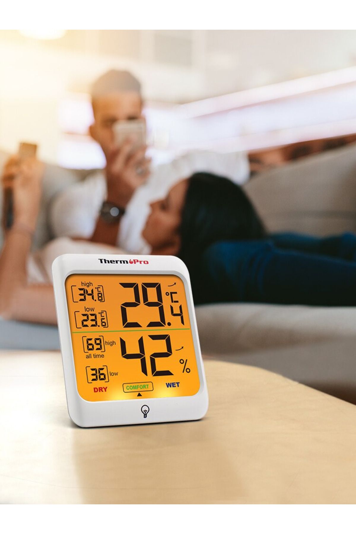Choice-Thermopro Tp53 Digital Indoor Home Thermometer Hygrometer Temperature Humidity Sensor Backlight W... 7
