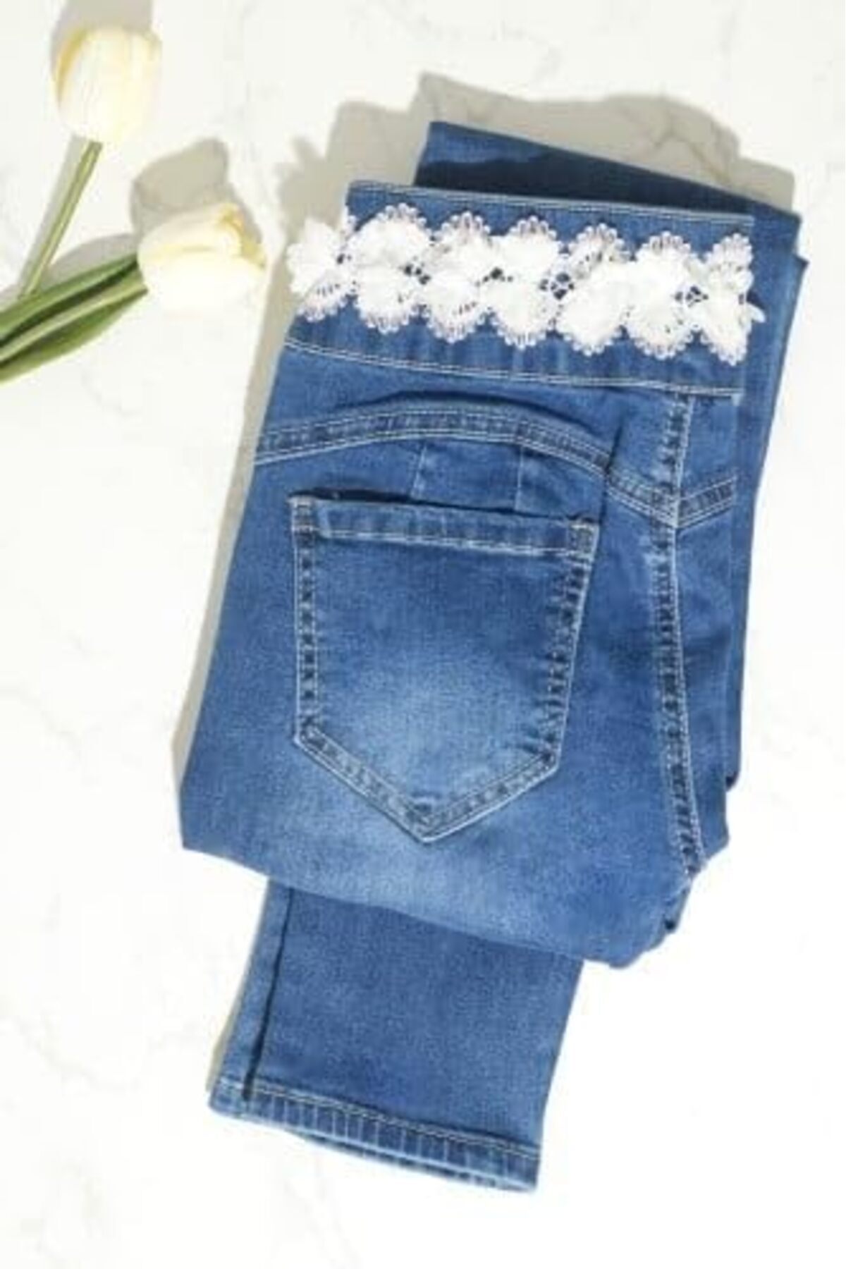 بنطلون جينز نسائي من بونكا