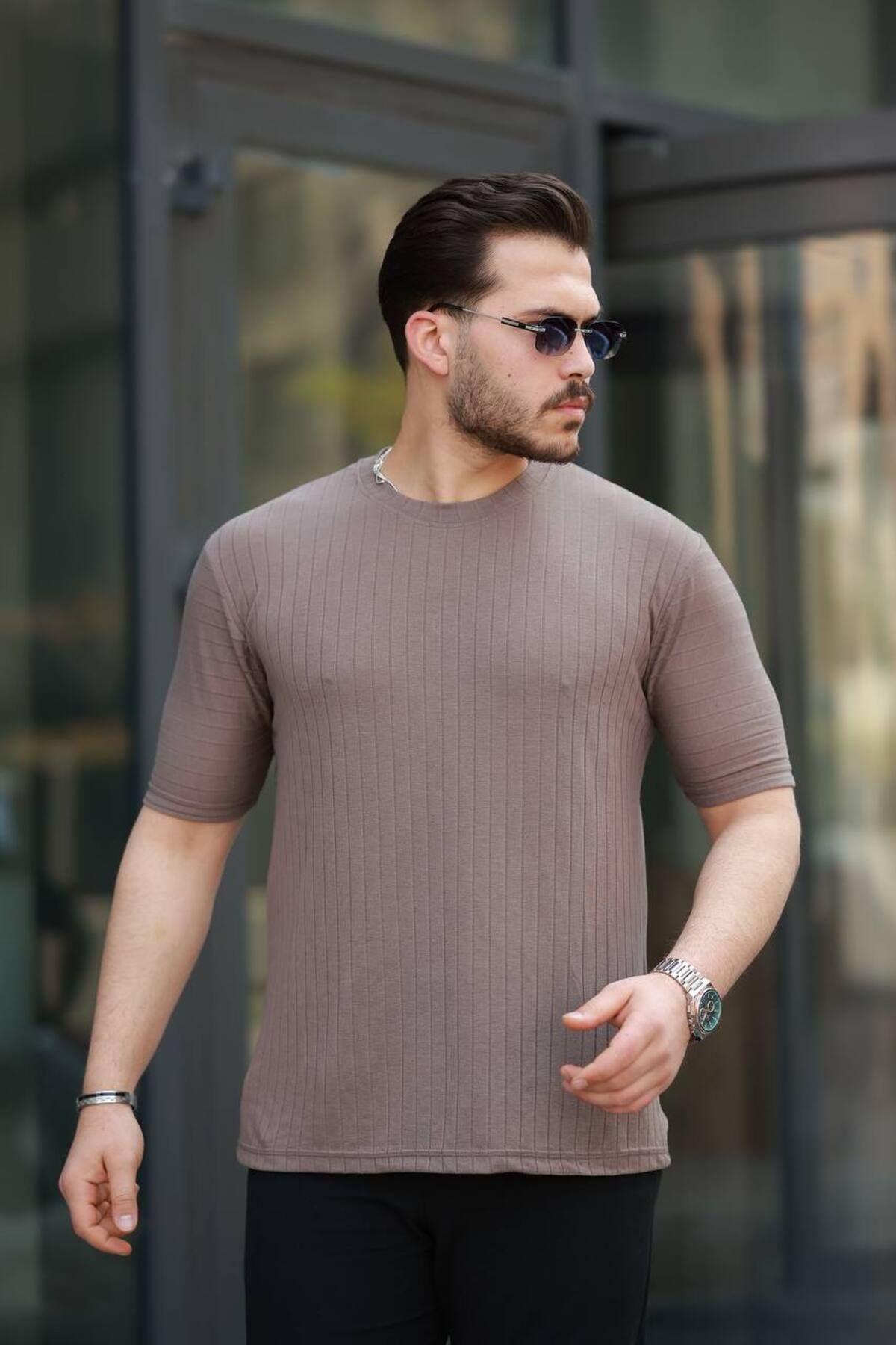 ROBERTO BORNOVA Raporlu Fitilli Bisiklet Yaka Tshirt
