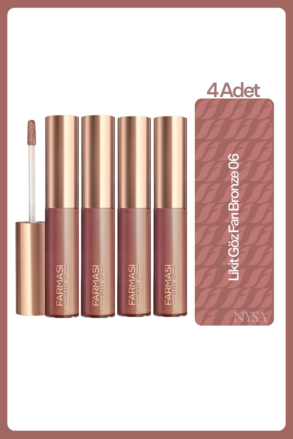 Farmasi Likit Göz Farı - 06 Hawaııan Bronze 7 Ml - 4 Adet