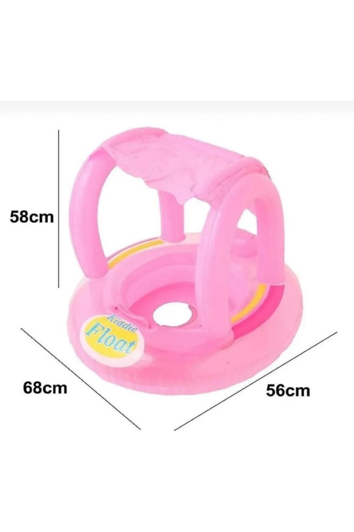 bestadashop Gölgelikli ayak geçmeli bebek yüzme simidi