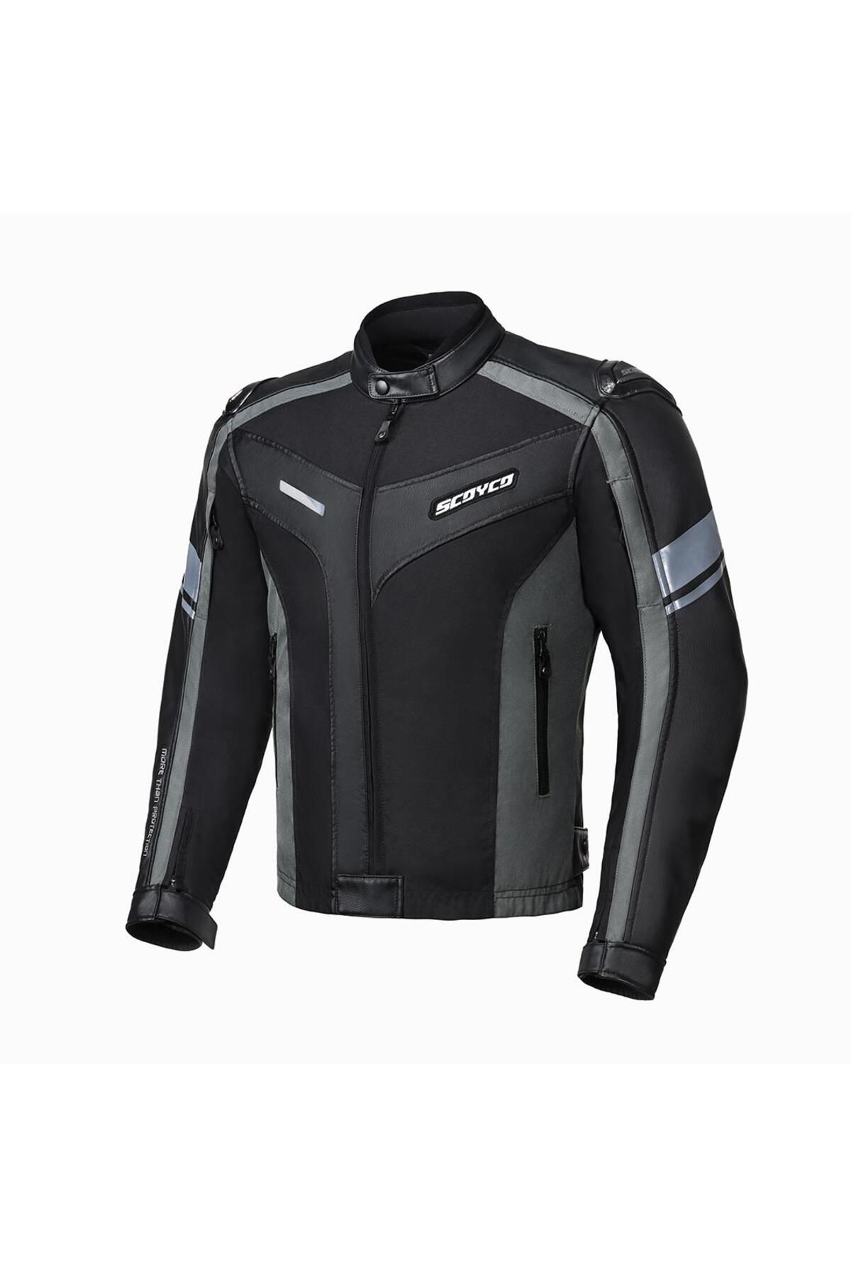Scoyco JK152 4 MEVSİM KORUMALI GRİ MOTOSİKLET MONT