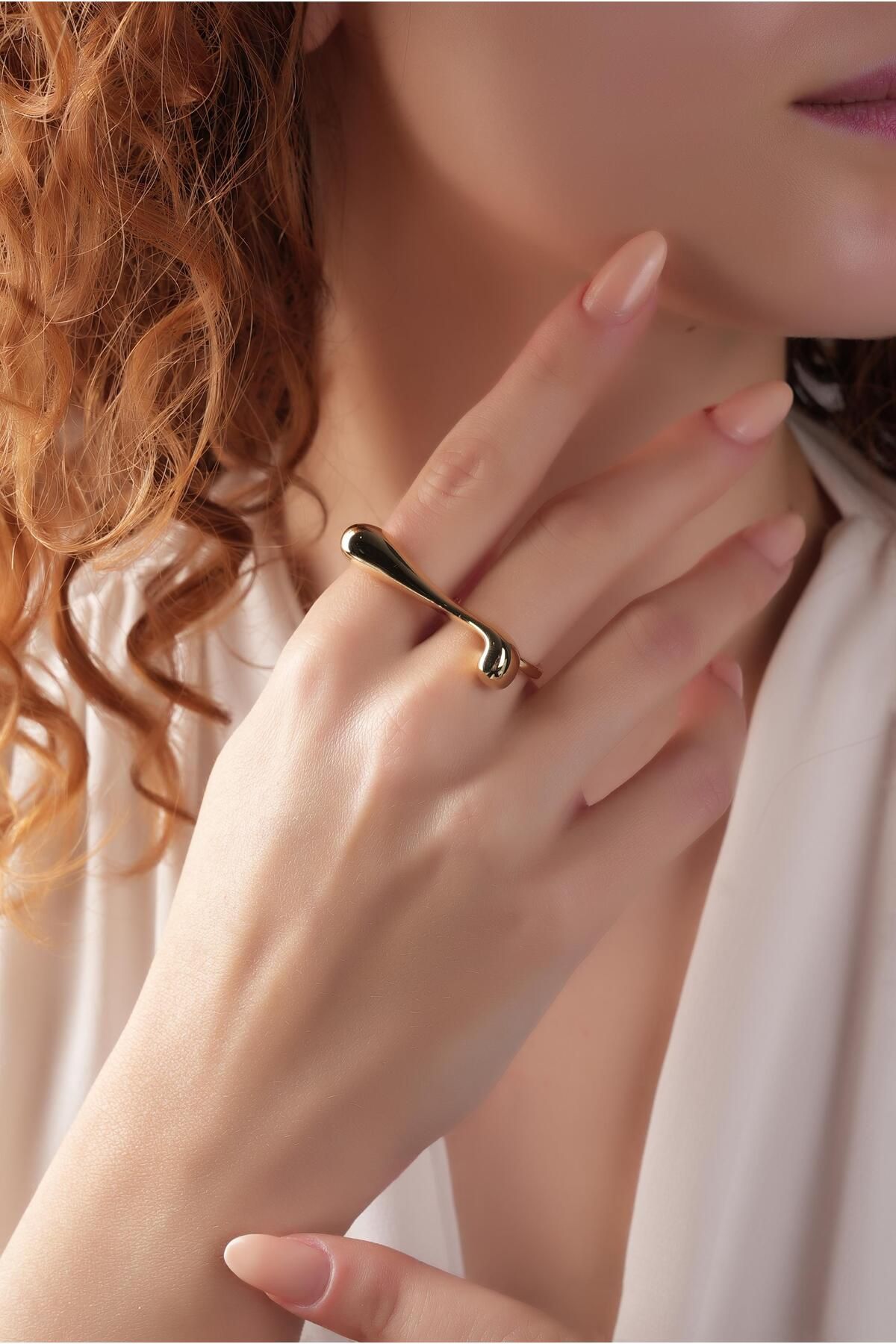 Çlk Accessories Premium İki Sıra Plaka Yüzük