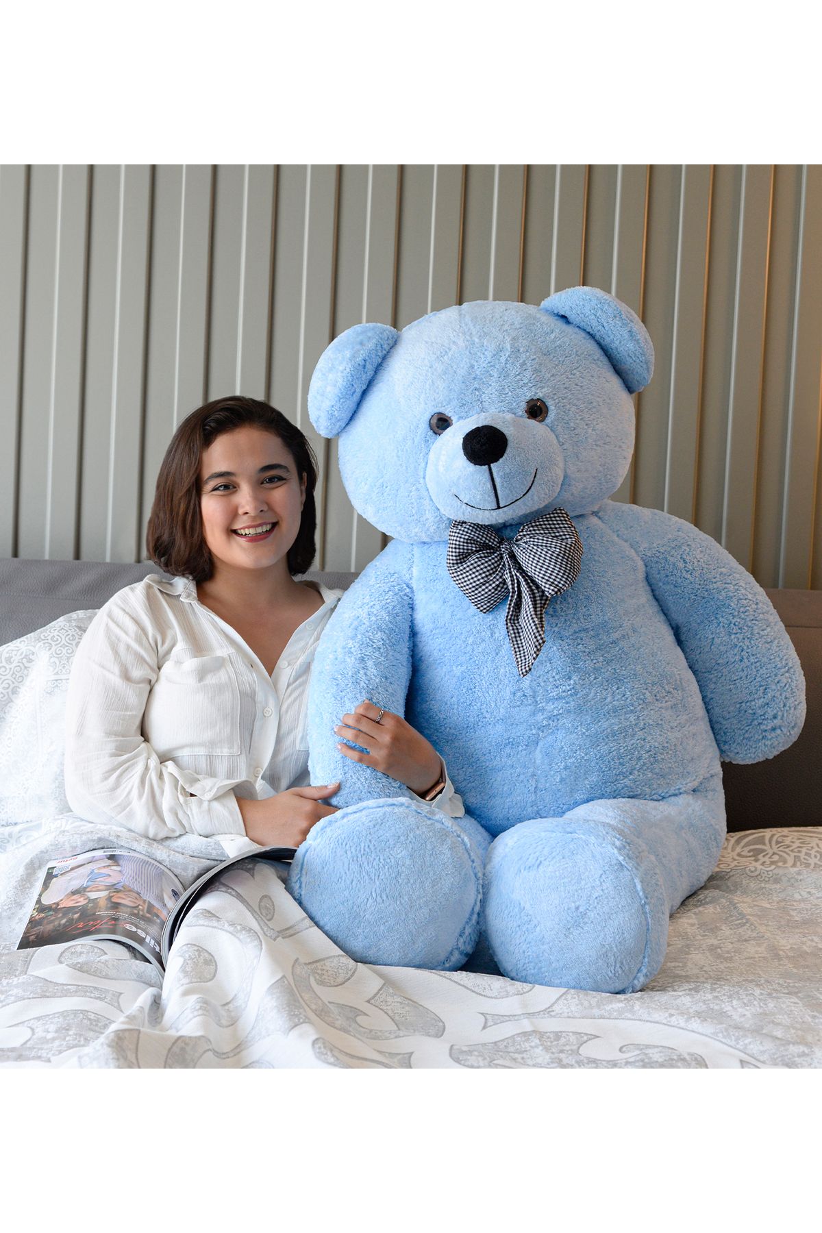 Özgüner Oyuncak Oyuncak Dev 160cm Büyük Peluş Ayıcık
