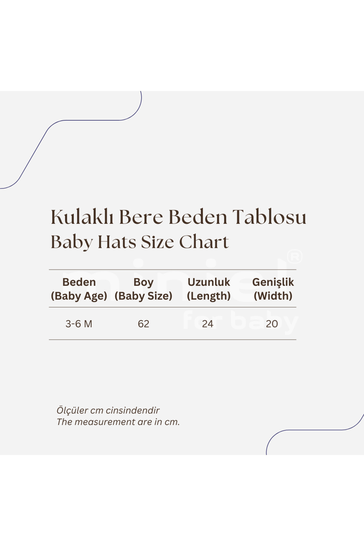 Miniel Unisex Bebek Meow Baskılı 0-6 Ay Penye Organik Pamuklu 2Li Bebek Bere Renkli Set fotoğrafı 4 (önizleme)