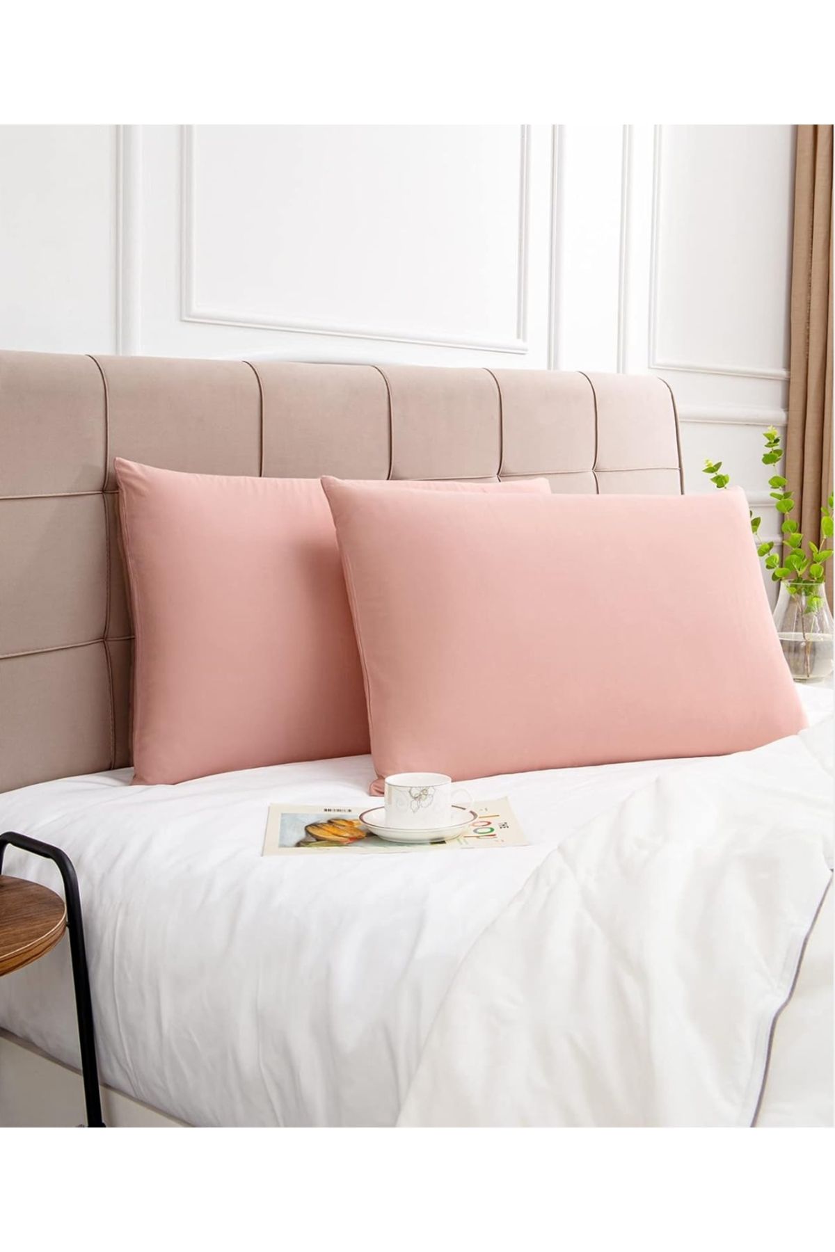 Belomia Home Collection 4 Adet Pamuklu Yastık Kılıfı | Dörtlü Pamuk Ranforce 50x70 cm Yastık Kılıfı