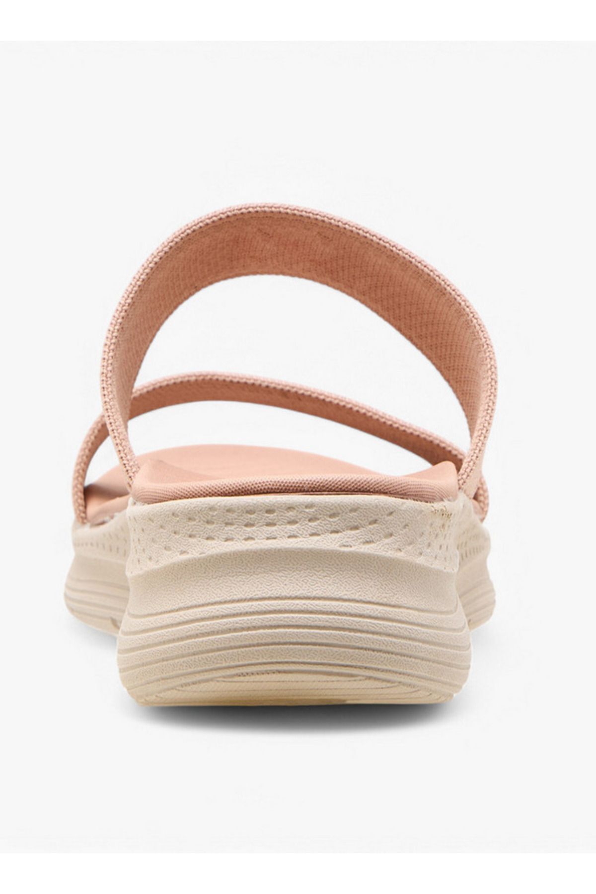 Le Confort-Textured Slip-On Strap Sandals with Platform Heels 5