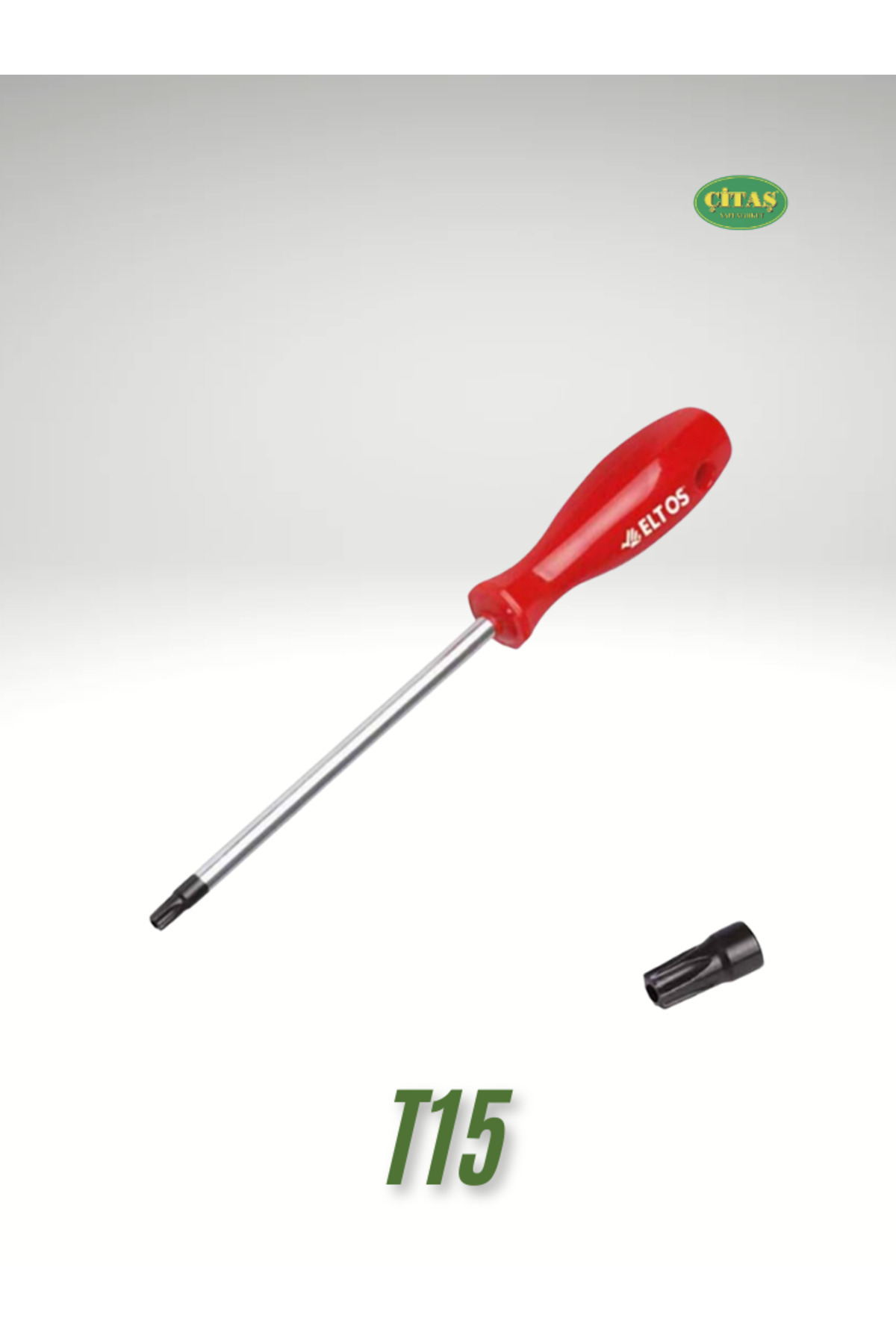 ÇİTAŞ TORKS T15 TORNAVİDA 6 KÖŞE YILDIZ ALYAN (T15 X 100MM)