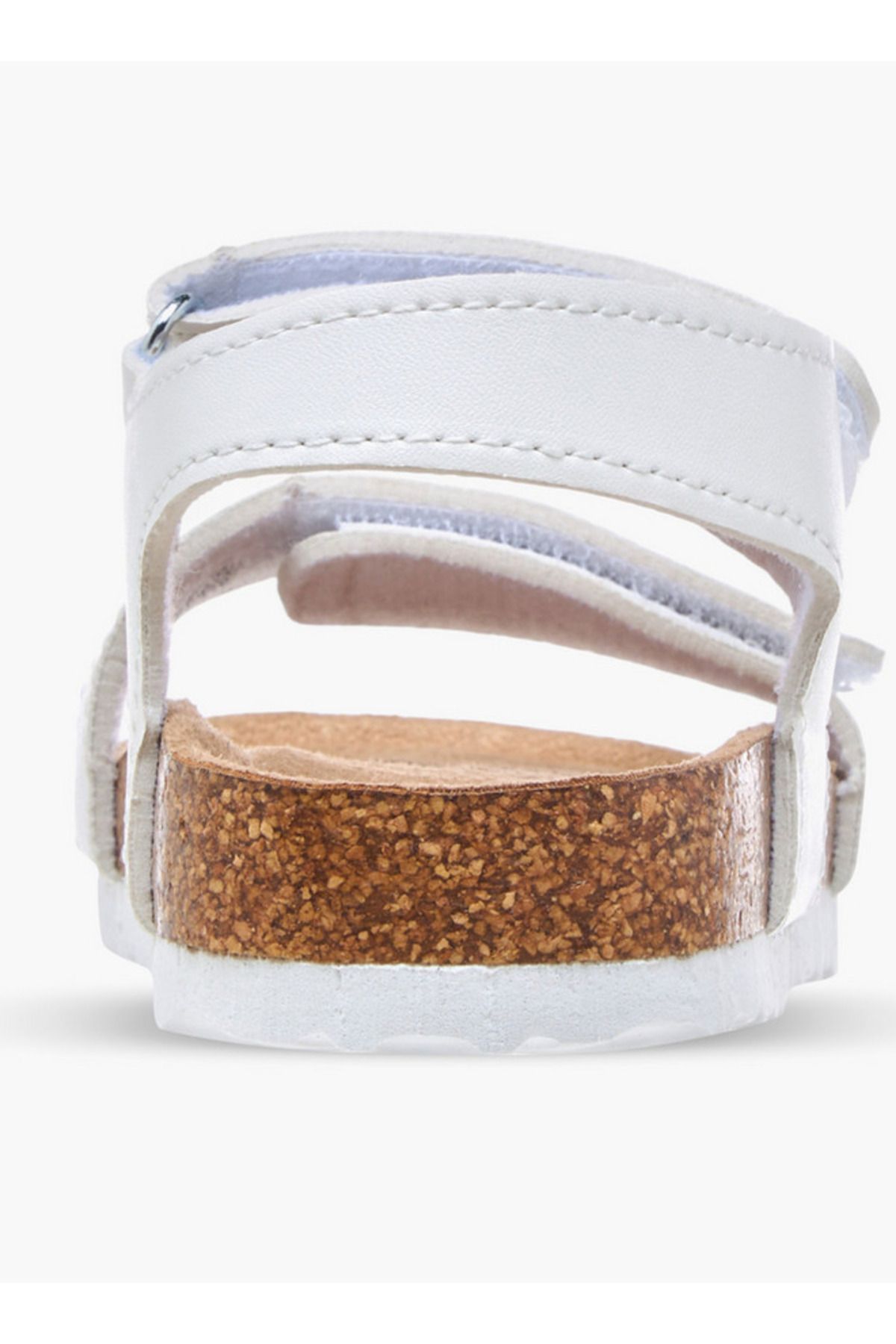 LBL by Shoexpress-Solid Sandals with Hook and Loop Closure 4