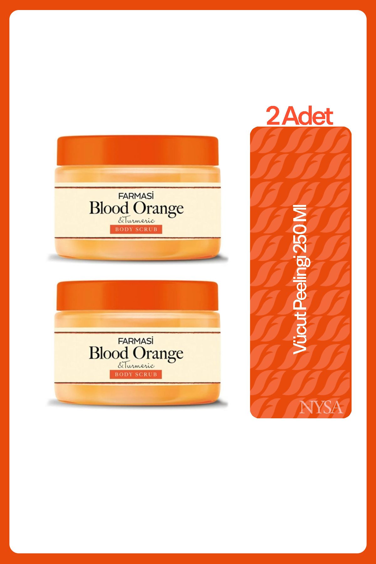 Farmasi Blood Orange Ve Turmenic Vücut Peelingi 250 Ml - 2 Adet