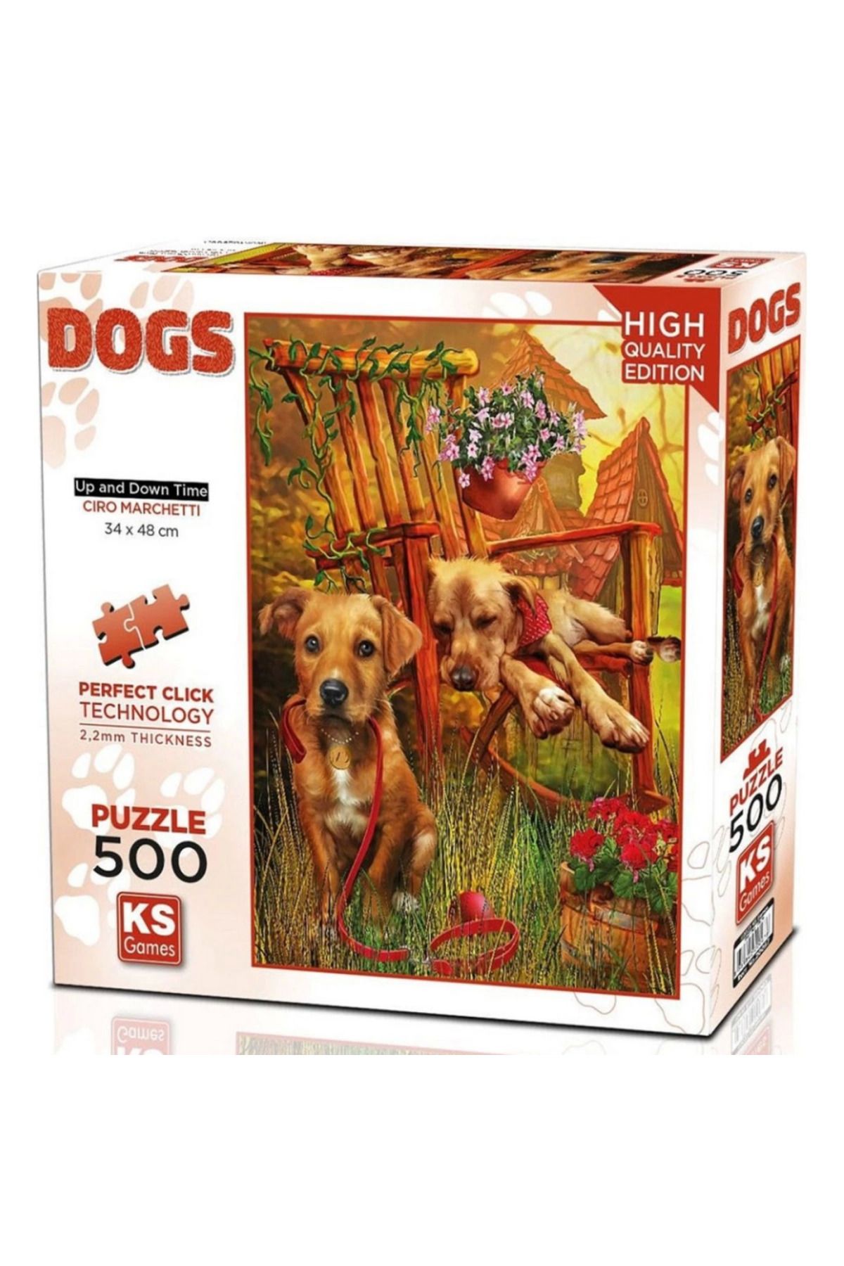 Skygo KS Games Up and Down Time Puzzle 500 Parça 20067