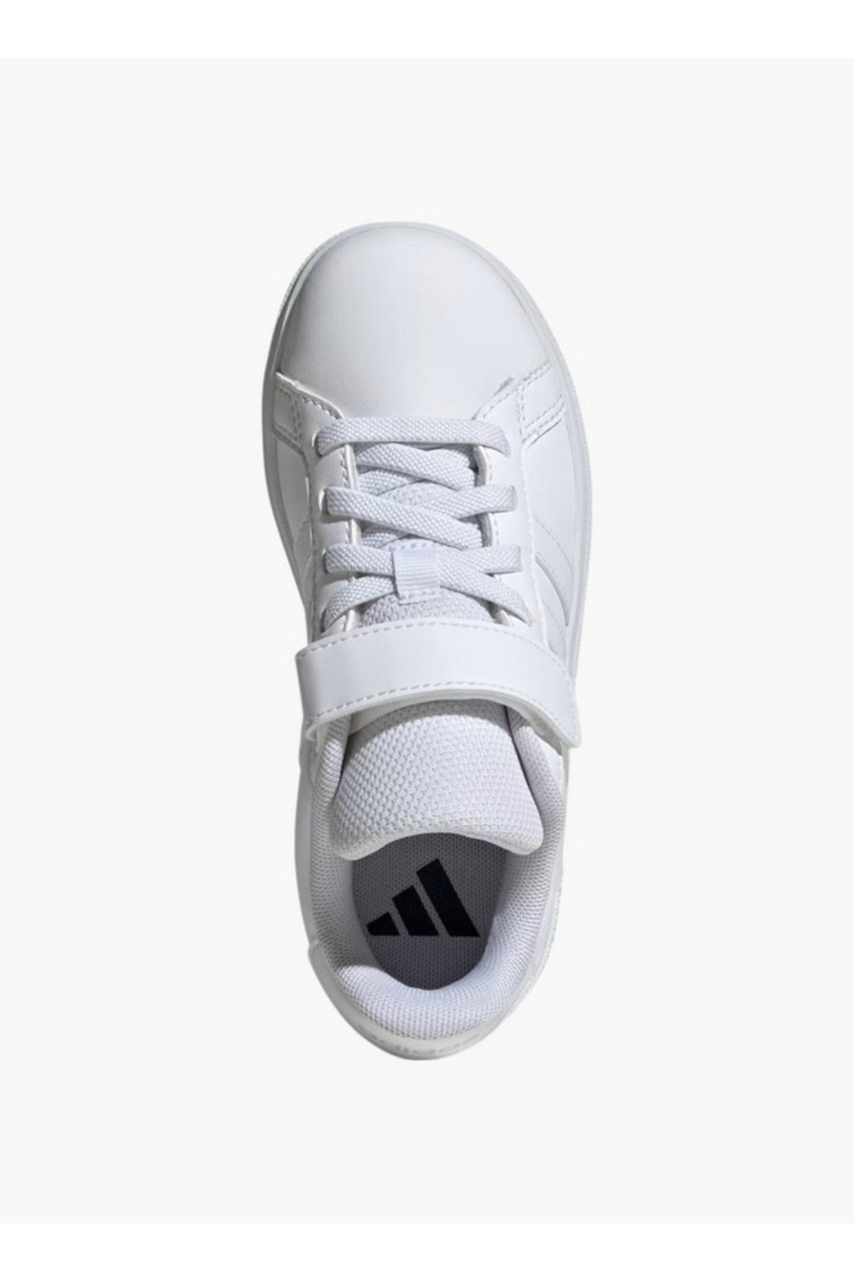 adidas-Boys' Textured School Shoes with Hook and Loop Closure - Grand Court 2.0 EL C 3