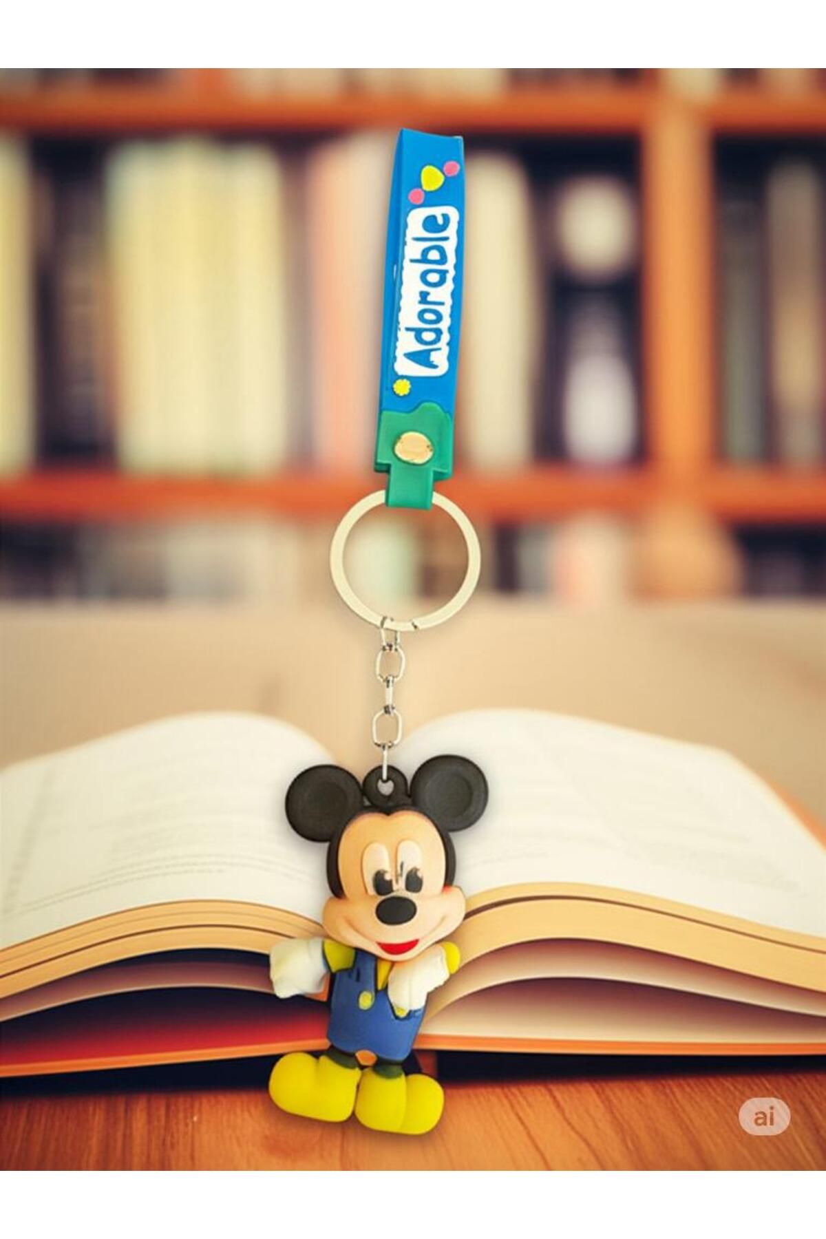 magische Mickey Mause Anahtarlık Çizgi Film Karakteri