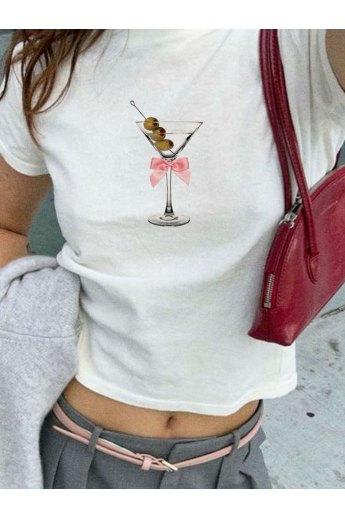 DEEFWEAR DREICH COCKTAIL (4) BASKILI BEYAZ CROP