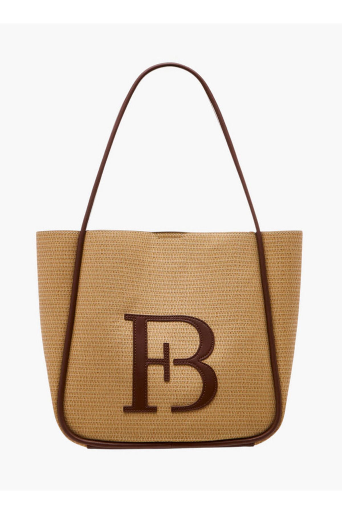 Flora Bella by Shoexpress-Textured Tote Bag with Double Handle and Pouch 2