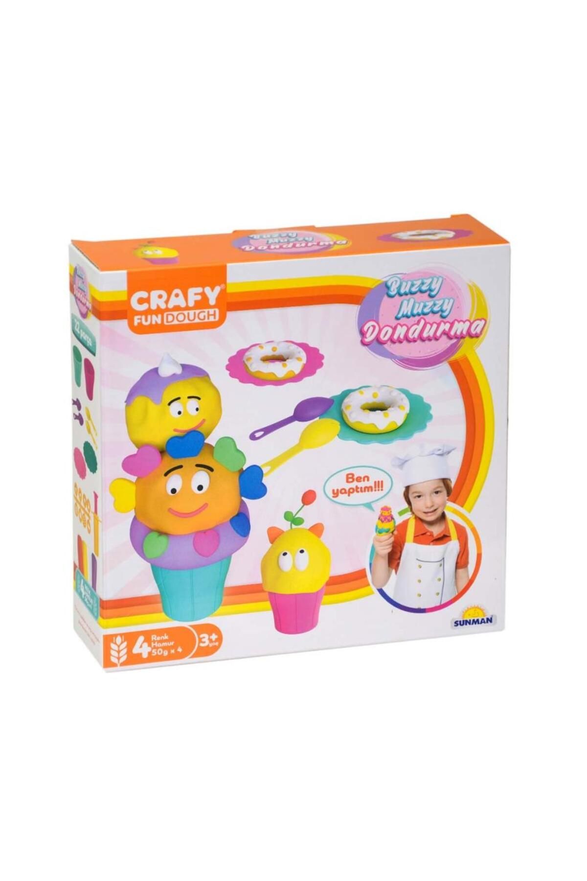 Skygo Crafy Buzzy Muzzy Dondurma Oyun Hamuru Seti 200 gr