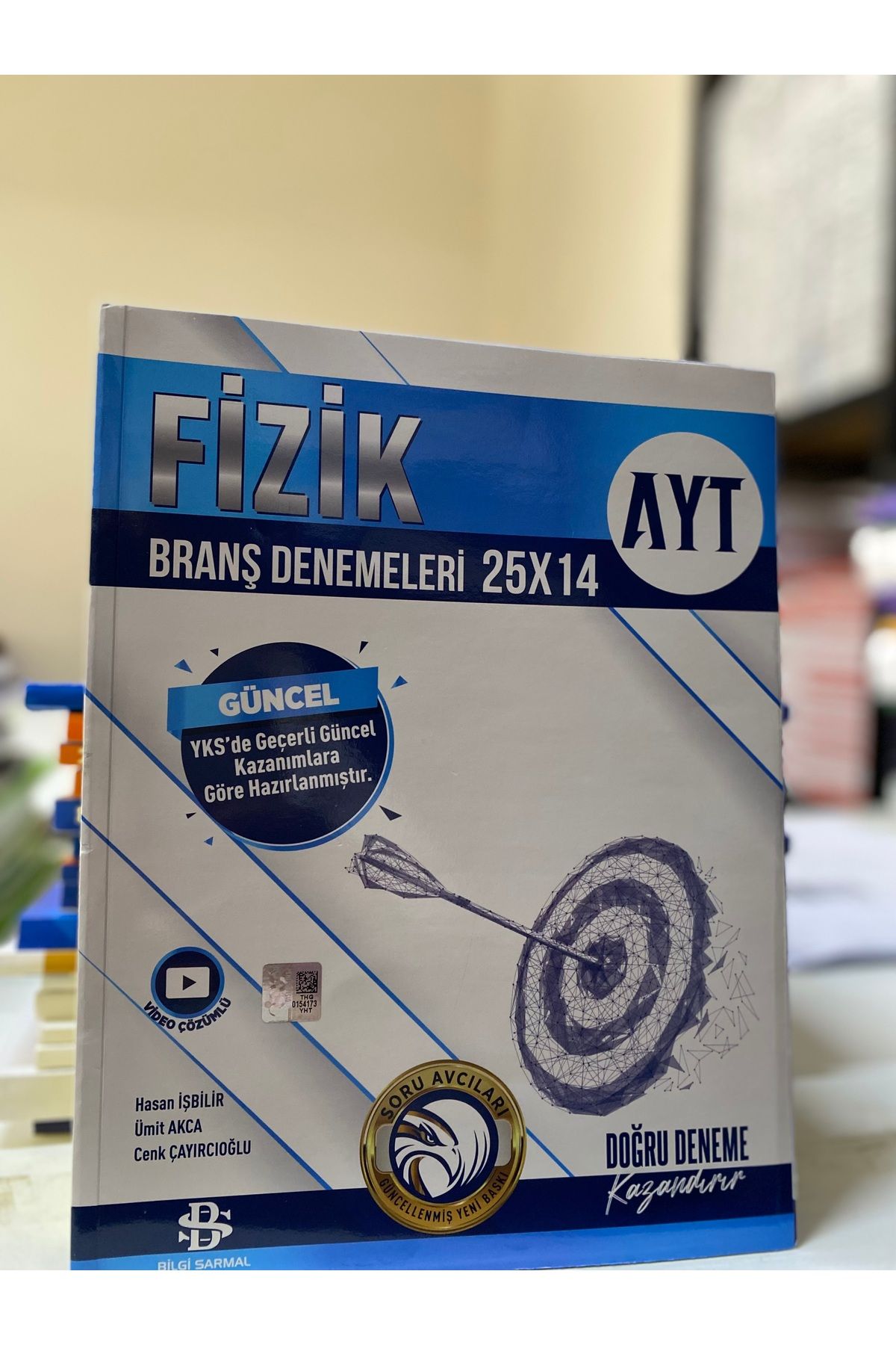 Yanıt Yayınları BİLGİ SARMAL AYT FİZİK 25 ✖️ 14 BRANŞ DENEMESİ