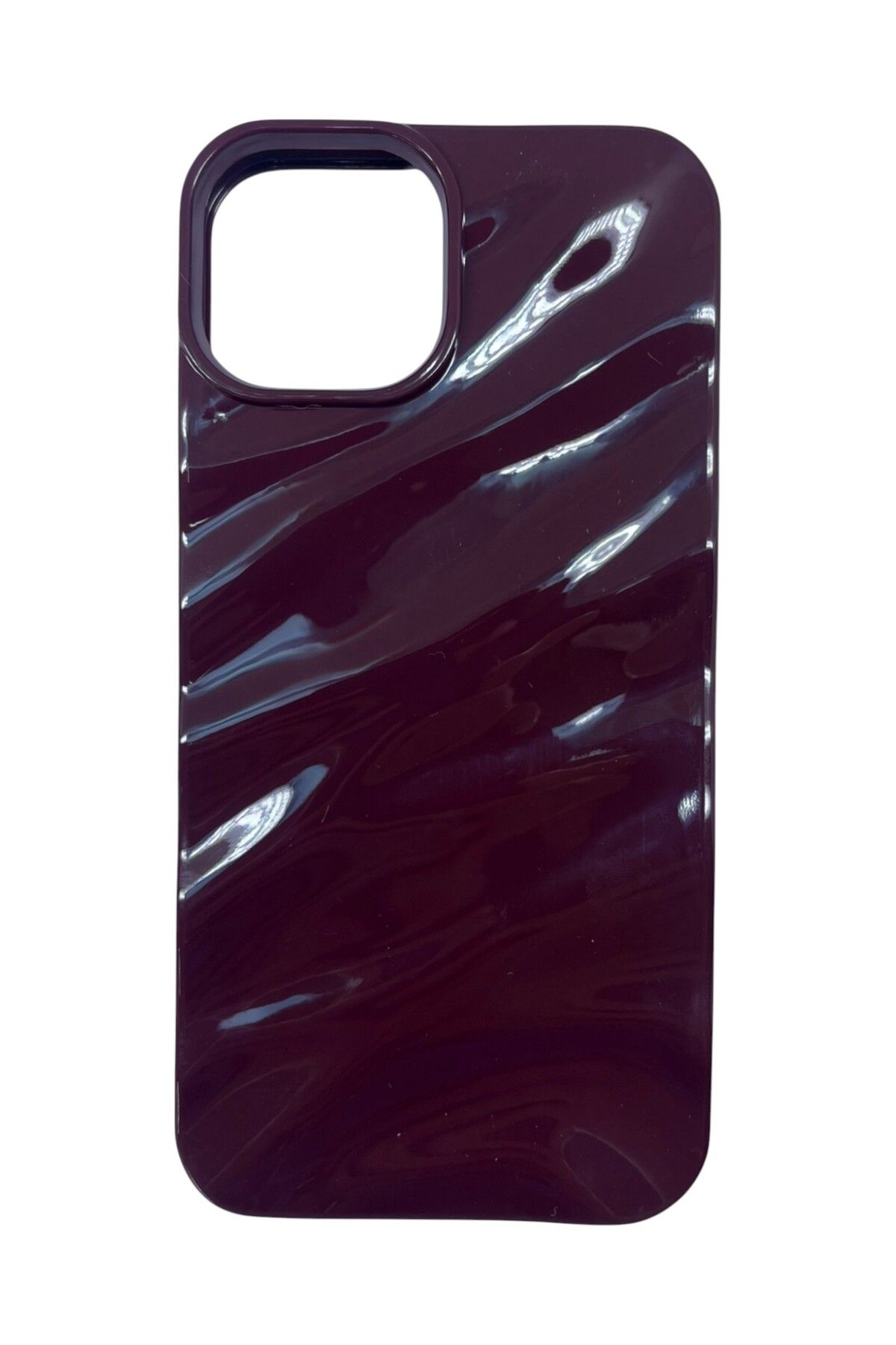 Di Aksesuar iPhone 13 Bordo Sert Kılıf