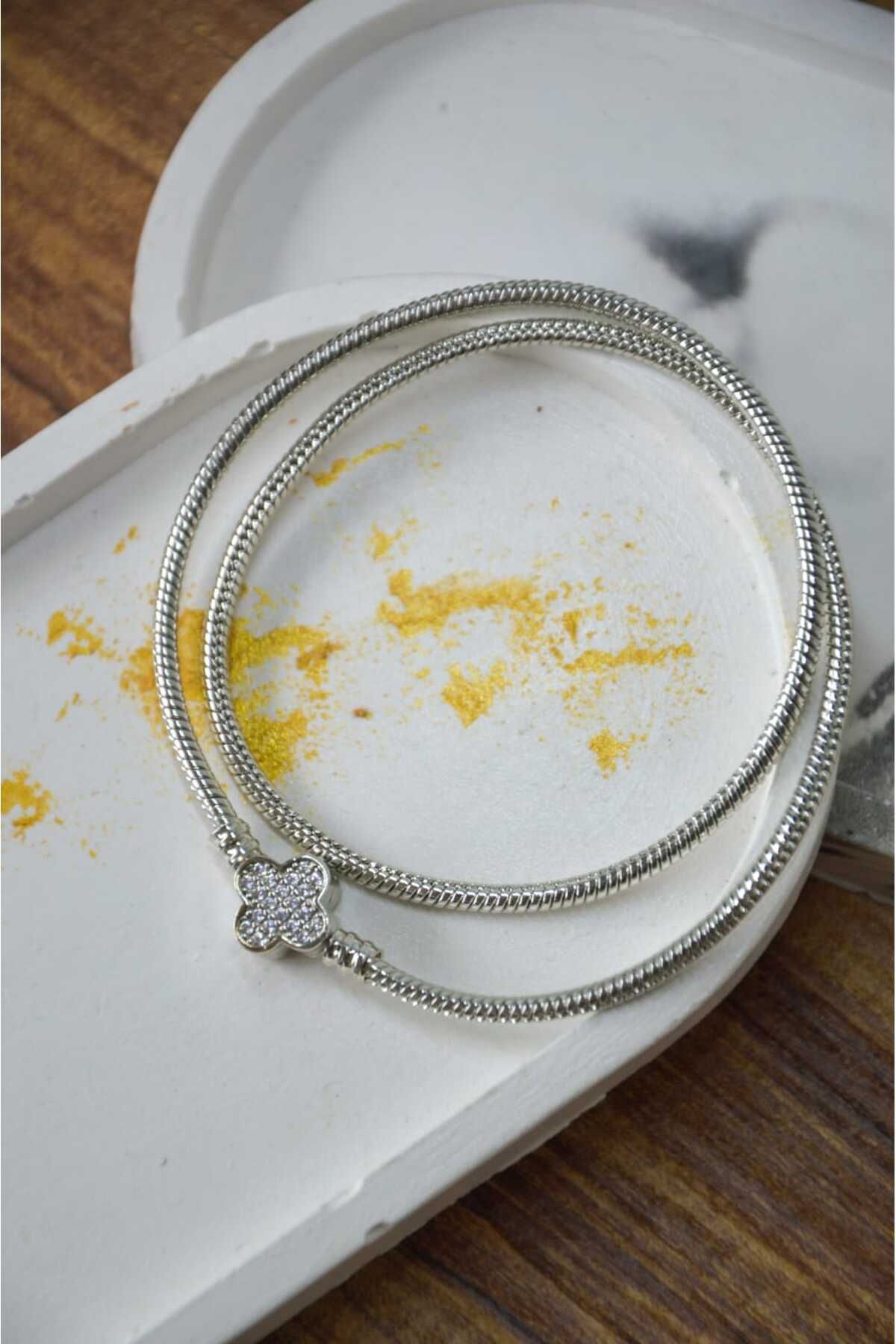 Nova and co Çelik Charm Bileklik