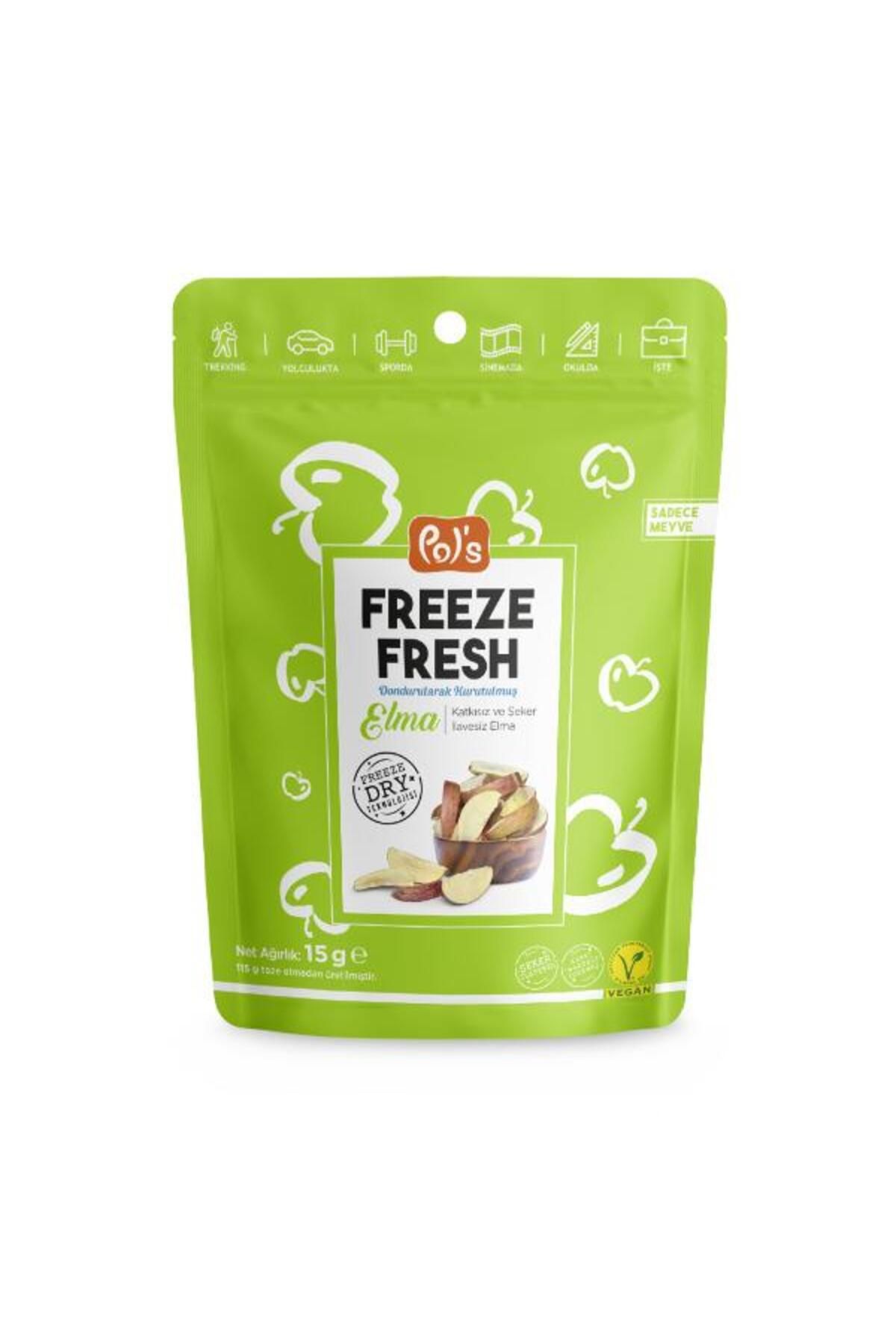 Skygo Pol’s Freeze Fresh Dondurularak Kurutulmuş Elma 15 g