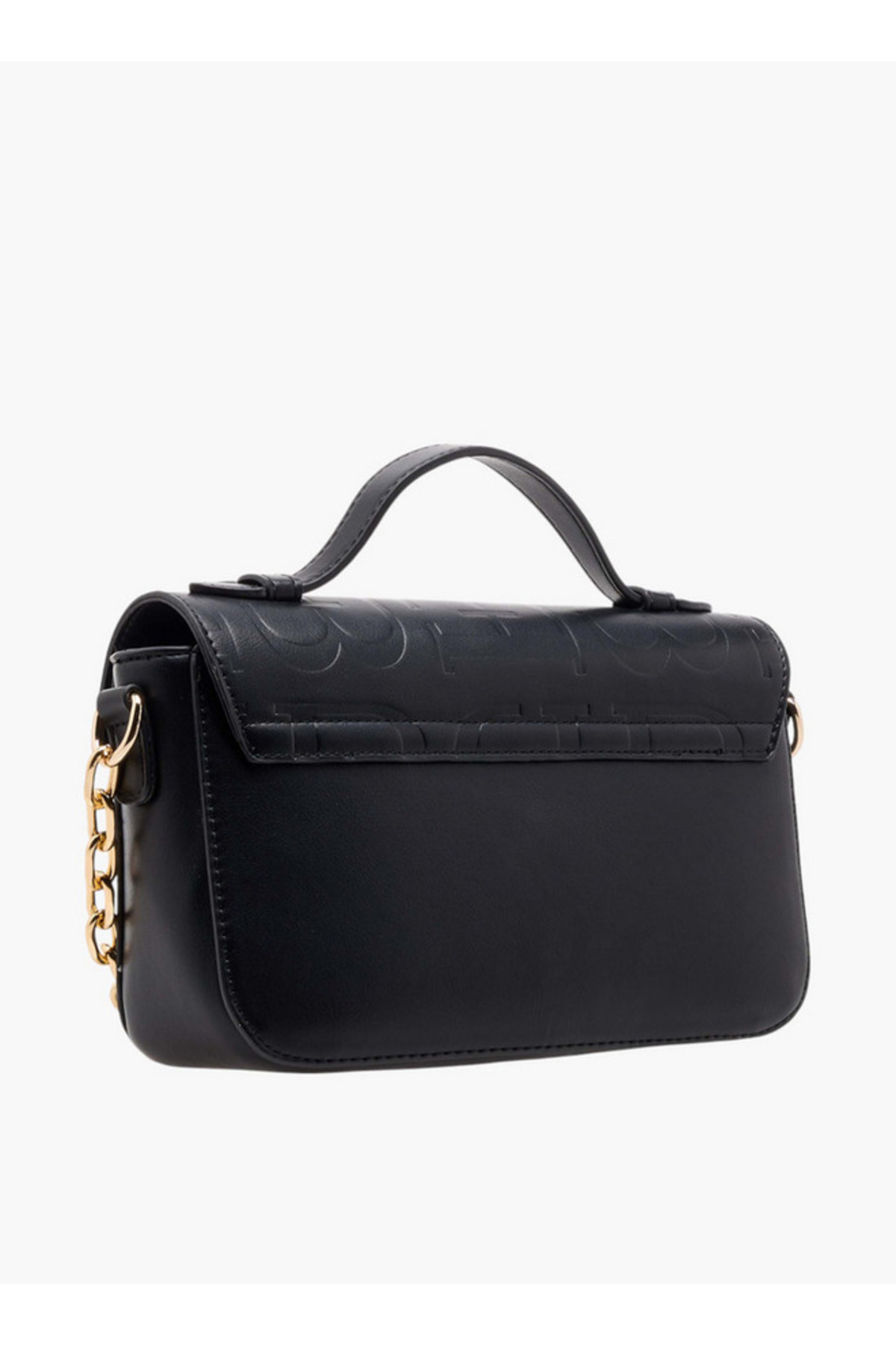 Flora Bella by Shoexpress-Monogram Print Crossbody Bag with Adjustable Strap and Twist Lock - W 23.5 x H 14.5 x D 6 cm 3