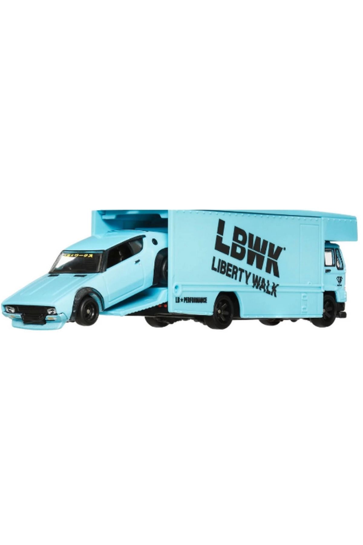 Skygo Hot Wheels Team Transport Nissan Skyline 2000 GT-R Fleet Flye HRV45