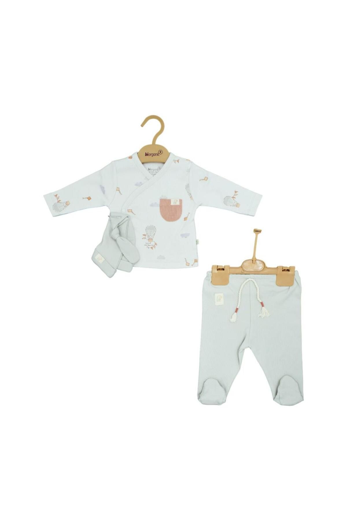 Skygo Bibaby Biorganic Teach Me 3'Lü Zıbın Set 73340 Red