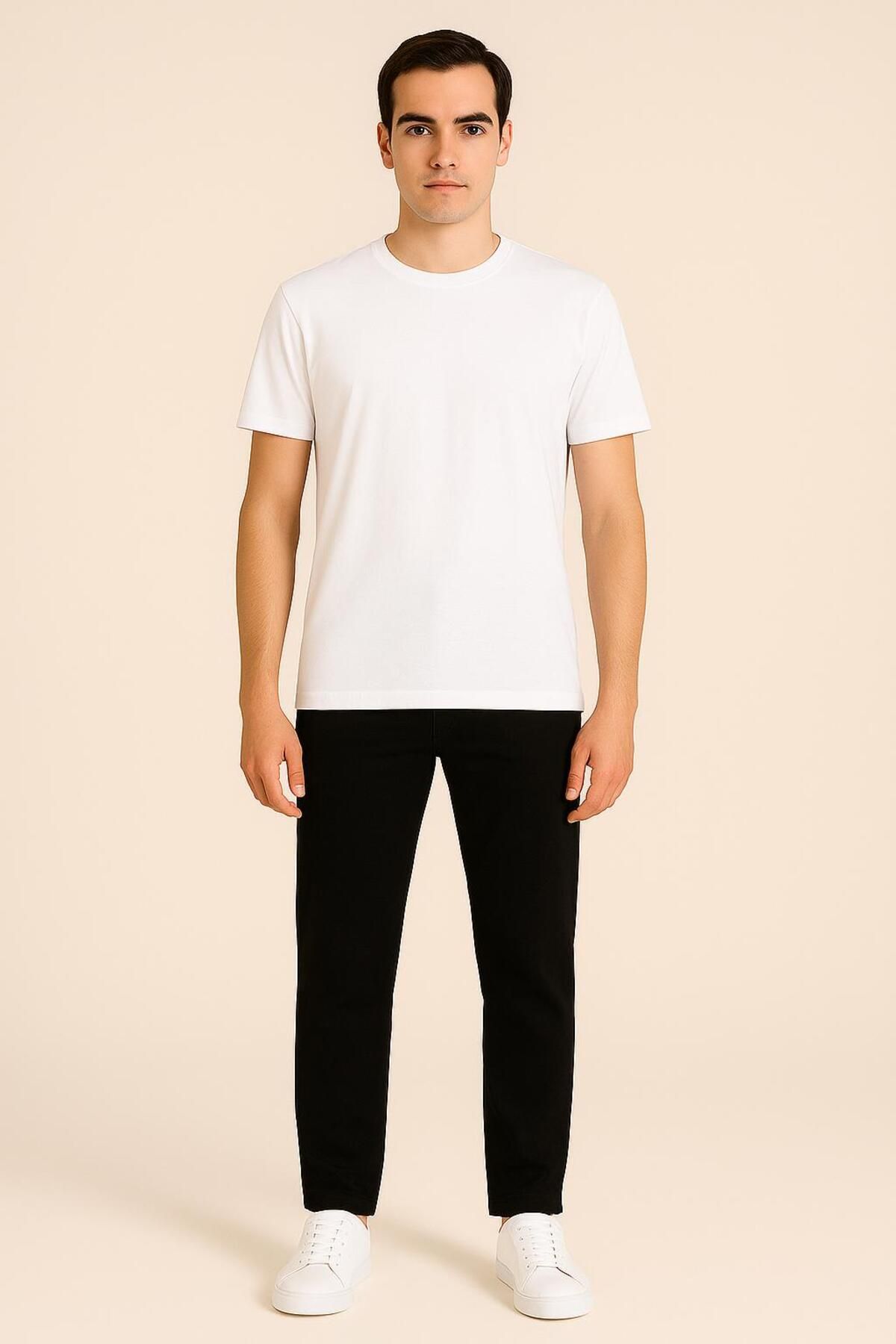 ELONİ ERKEK T-SHIRT KISA KOLLU YAZLIK