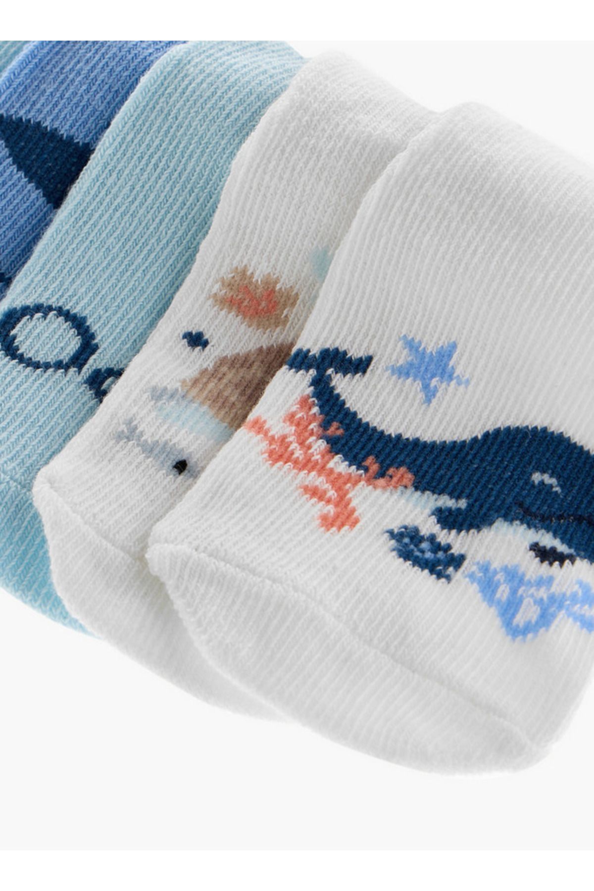 Barefeet-Assorted Ankle Length Socks - Set of 5 4