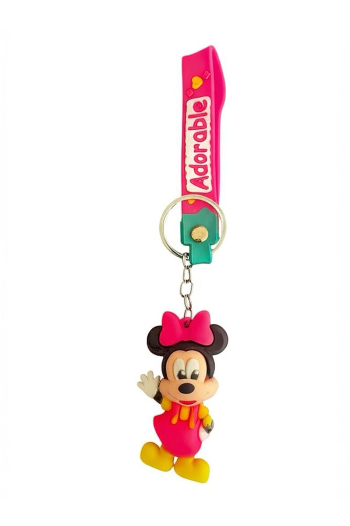 magische Minnie Mause Çizgi Film Karakter Anahtarlık
