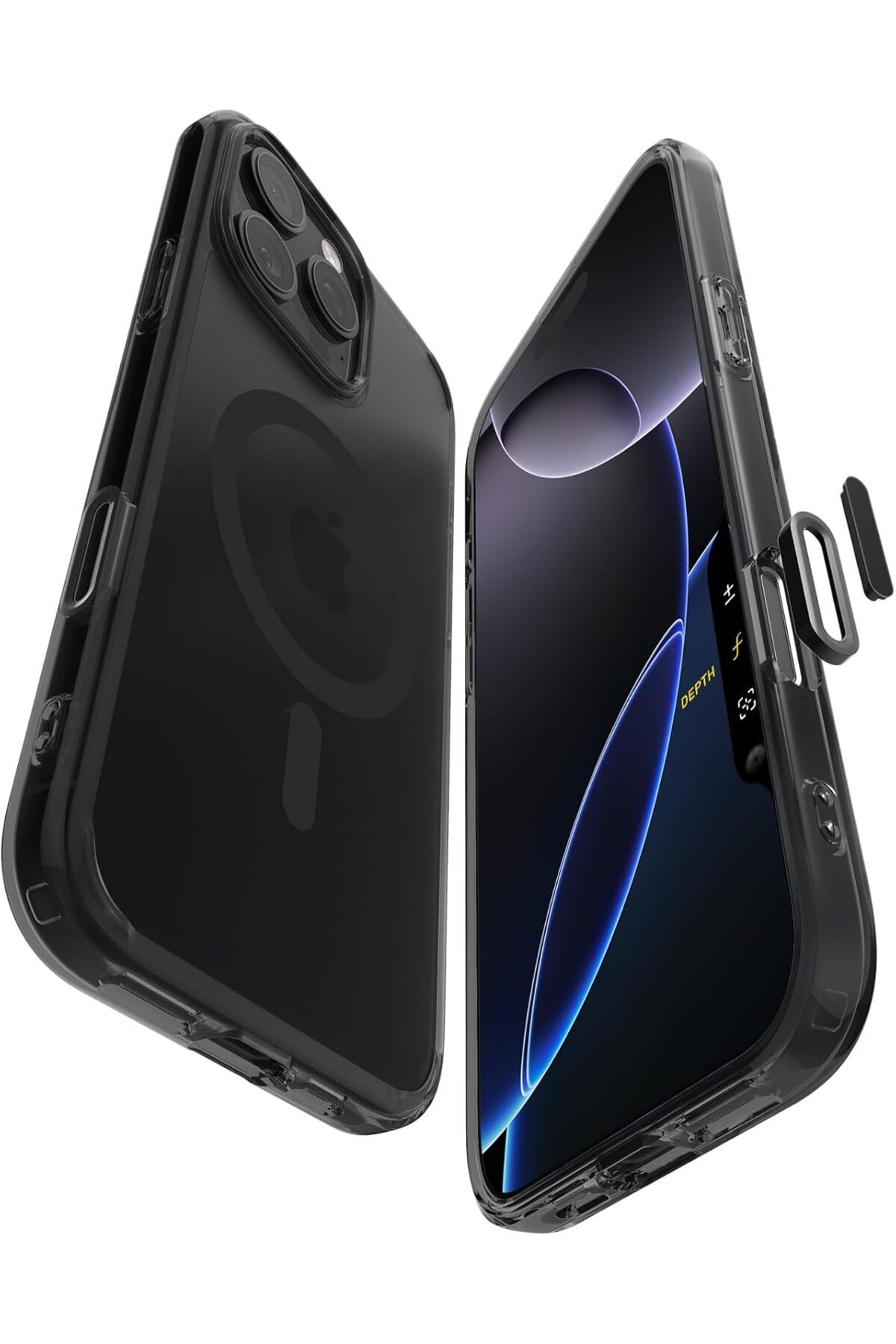 STOREMAX EMN iPhone 16 Pro Max Kılıf Ultra Hybrid T (Kamera Buton Korumalı) MagFit MagSafe özellikli Fro