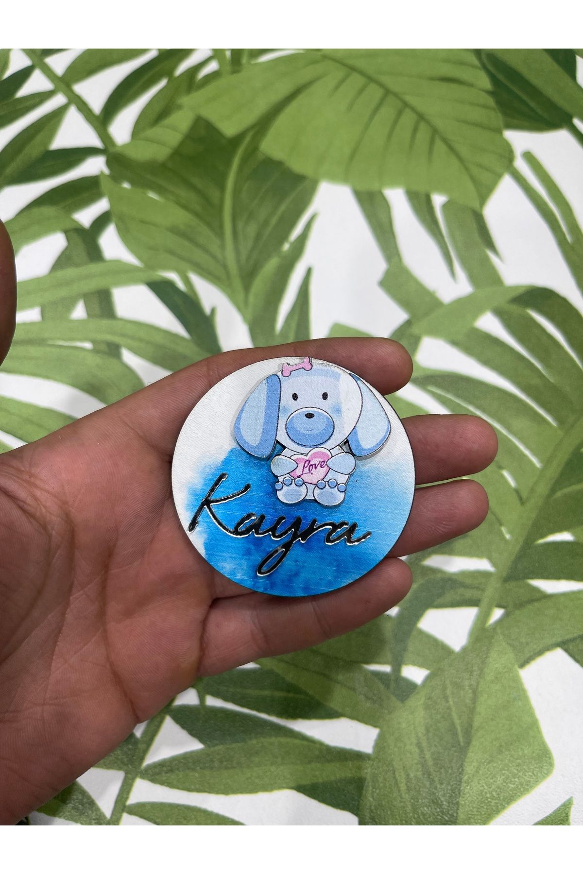 ELF REKLAM Ayıcık Kişiye Özel Figürlü Magnet 10 Adet
