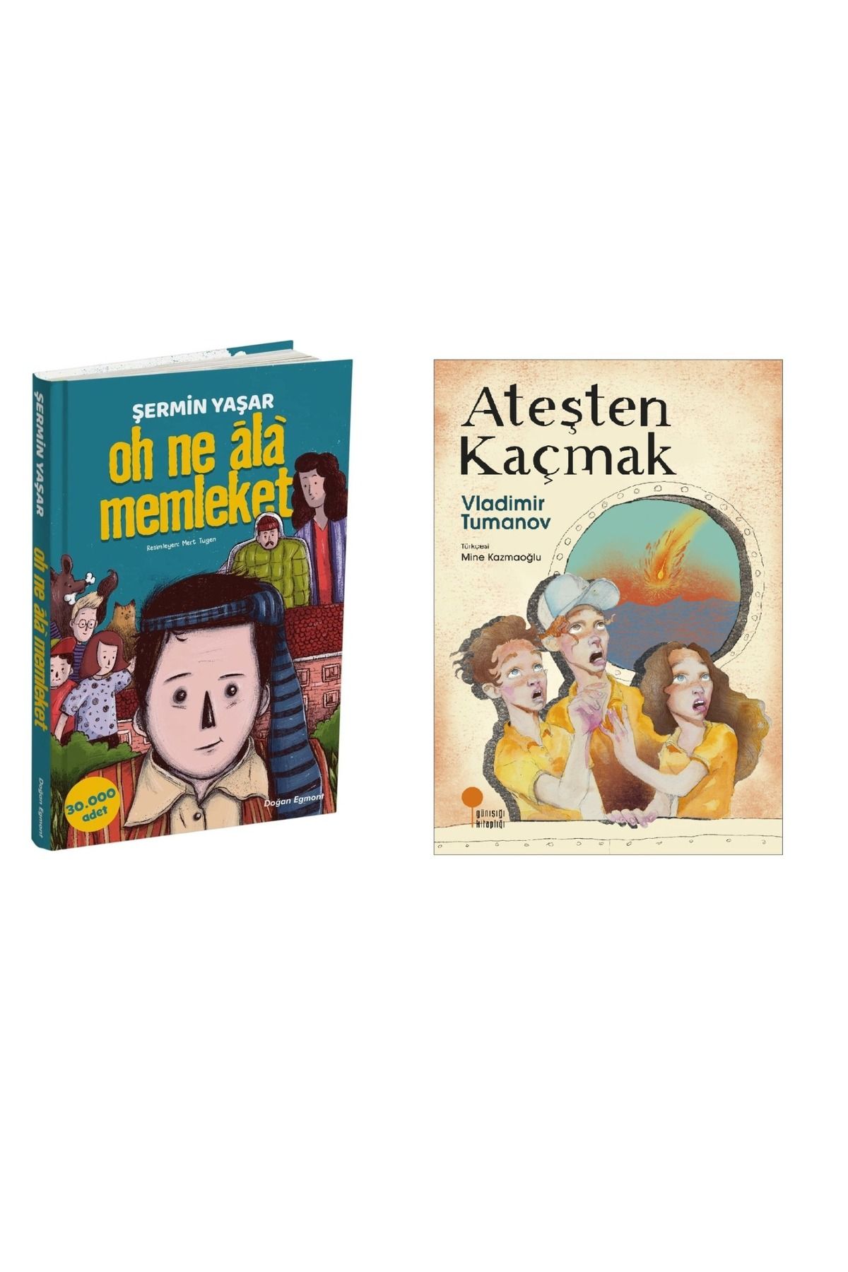 Günışığı Kitaplığı Oh Ne Ala Memleket & Ateşten Kaçmak ( 2 Li Set ) Günışığı Kitaplığı