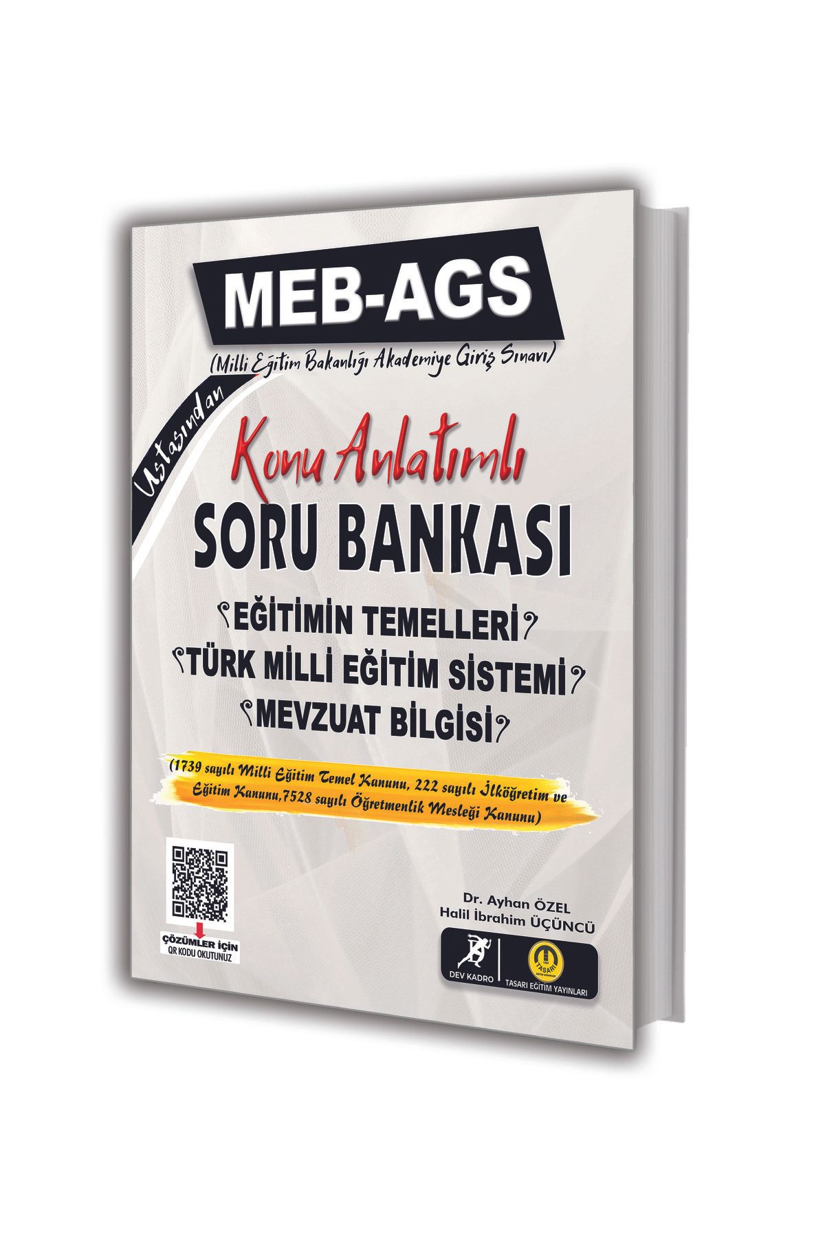 tasarı eğitim yayınları MEB-AGS TÜRK EĞT.SİSİ & EĞTM.TEM.İLKERİ VE MEVZUAT BİL. SORU BANKASI