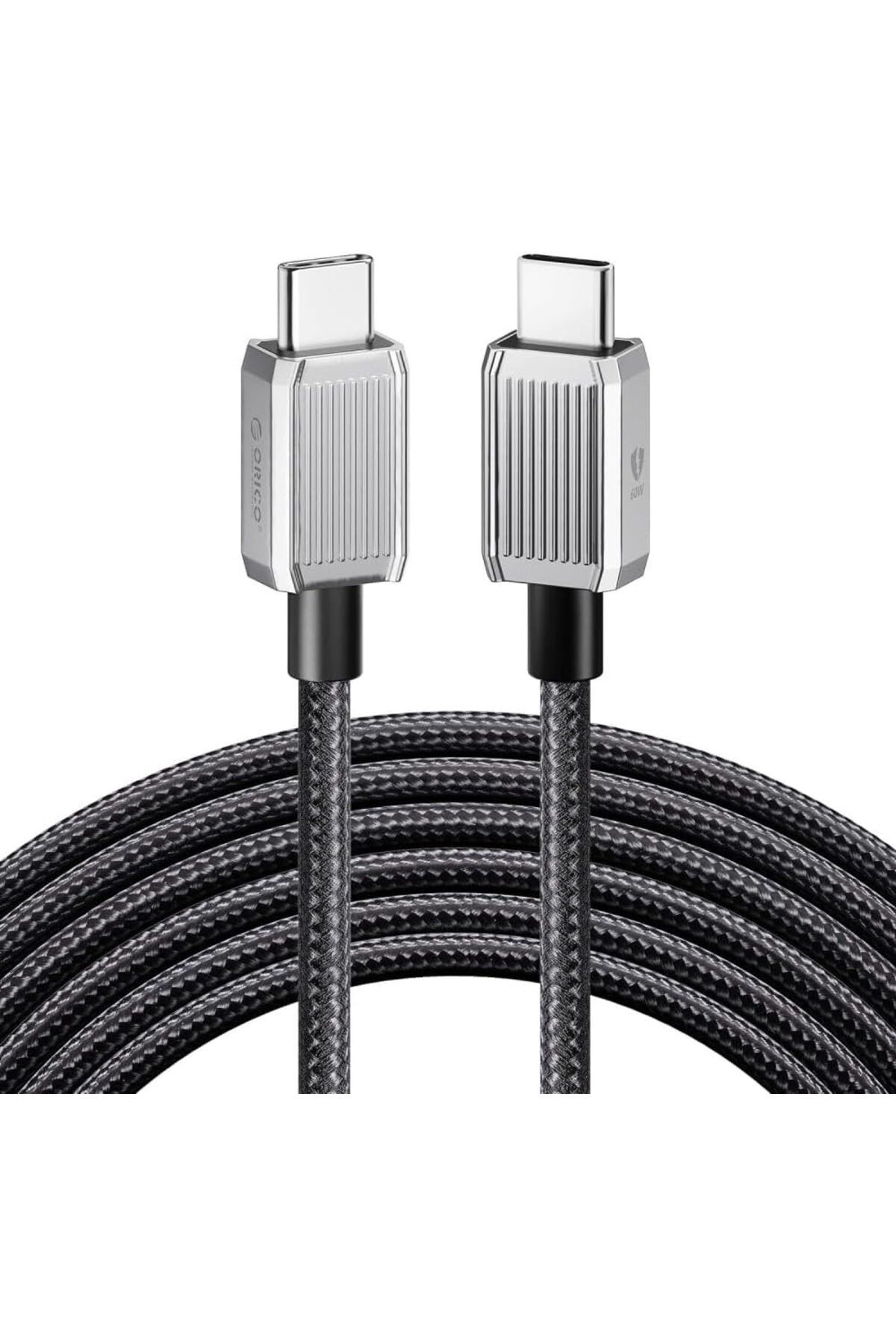 ÇAĞUR Eser 60W 3A PD Type-C to Type-C Hızlı Şarj ve Data Kablosu 1.5 Metre Siyah shop 1117038