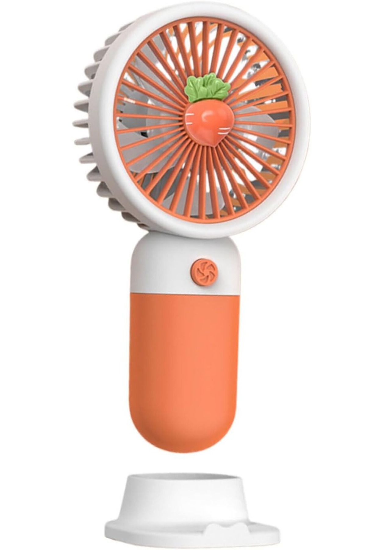 Qifit Taşınabilir Mini Fan USB Şarj Edilebilir El Fanı Düşük Gürültü ABS Şarj Edilebilir Taşınabilir Fan