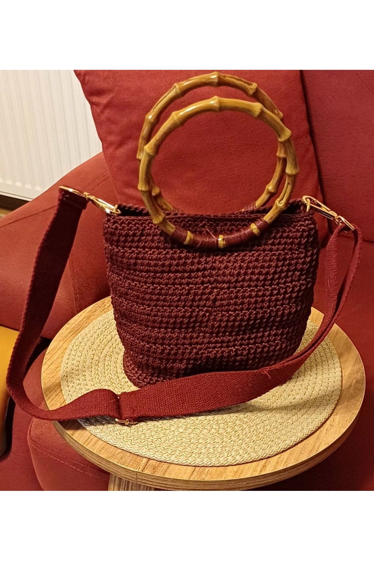 şehrazat handmade ÖRME ÇANTA