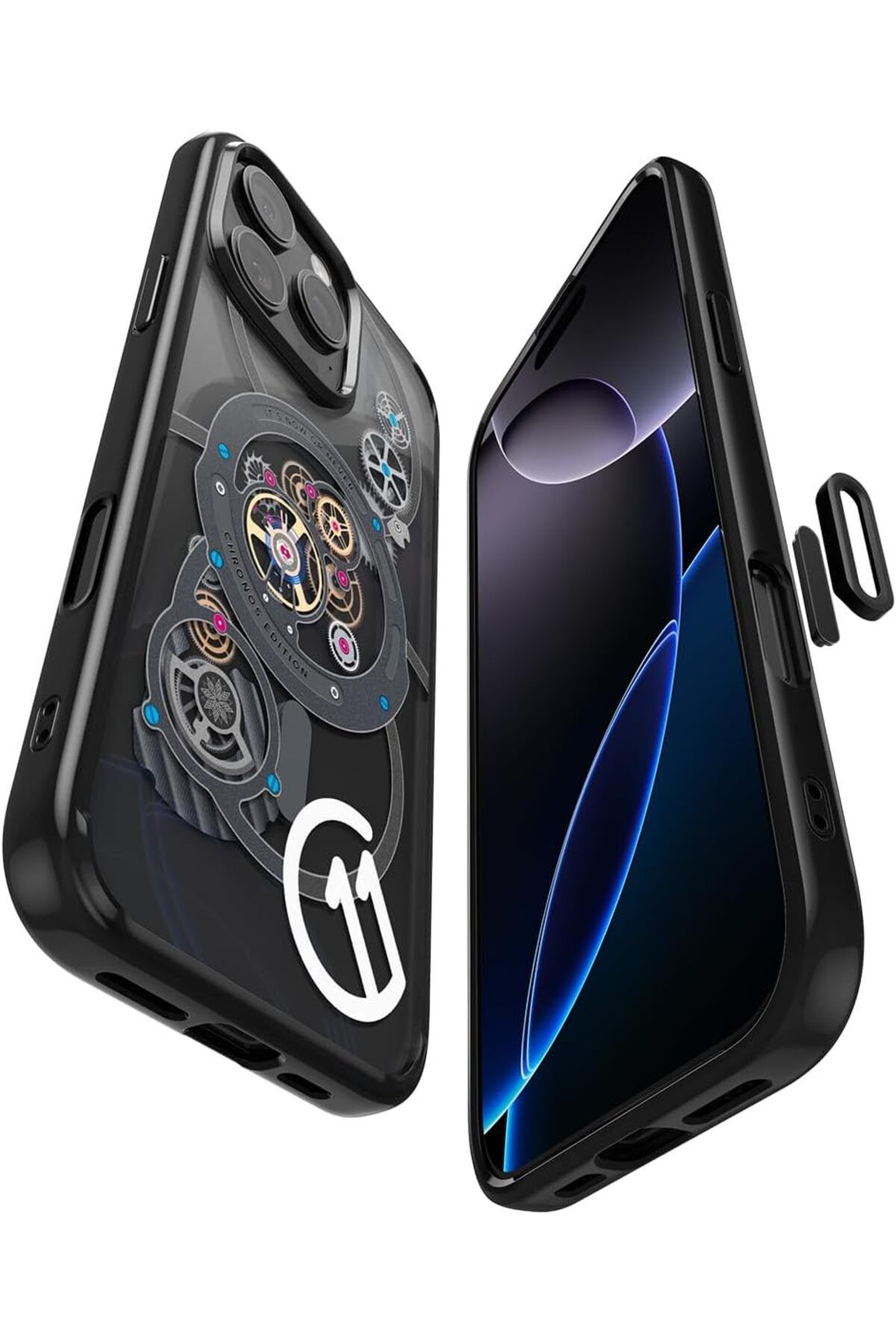 ÇAĞUR Eser iPhone 16 Pro Max Kılıf Ultra Hybrid T Kamera Buton Korumalı MagFit MagSafe özellikli c11 C