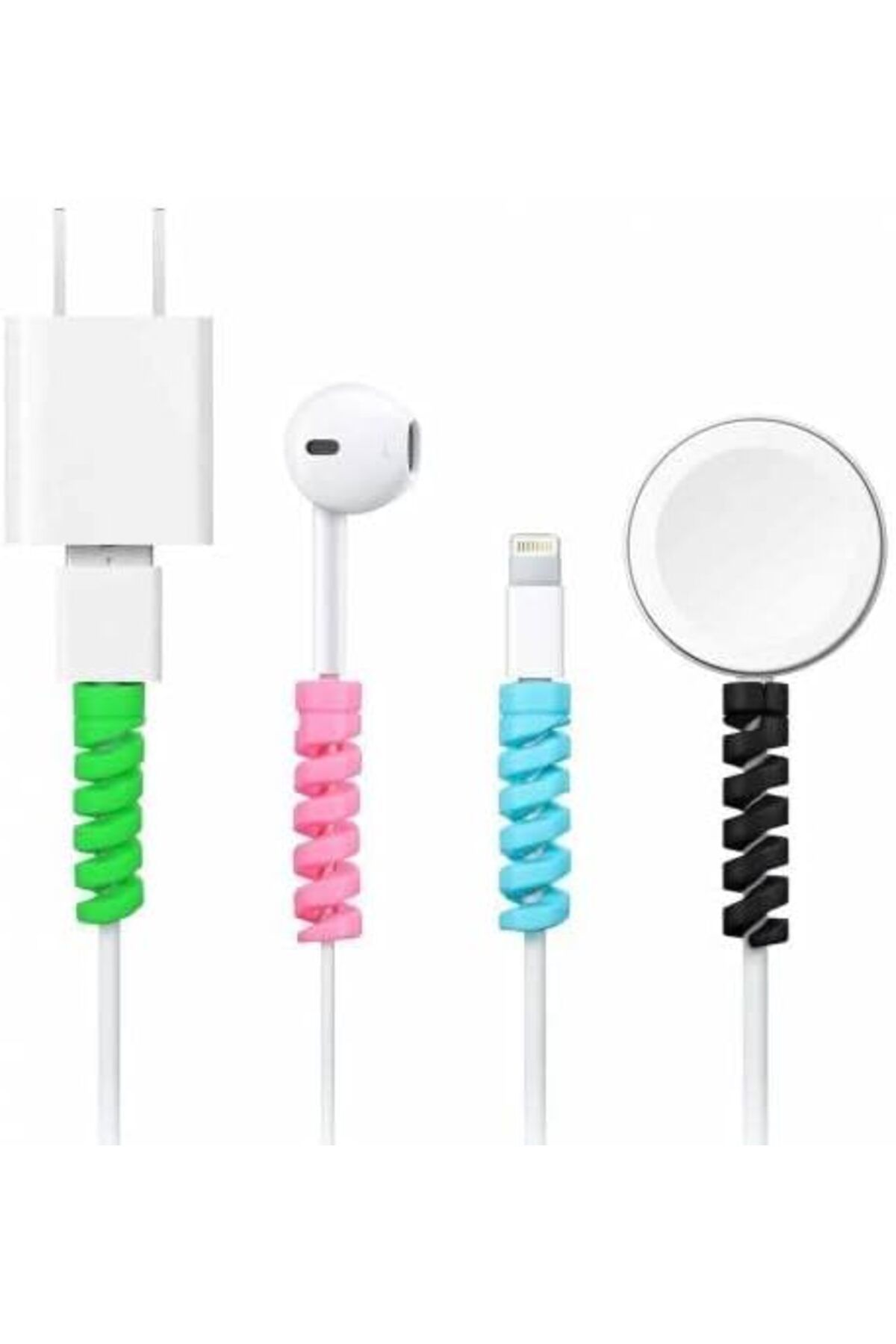 STOREMAX EMN Universal 4'lü Spiral Renkli Kablo Koruyucu Cİ ST5 1133631