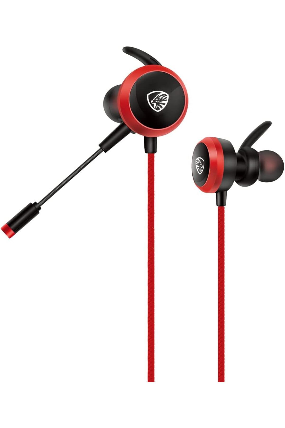 STOREMAX EMN HY-GK2 3,5 Oyuncu Esnek Mikrofonlu Kırmızı Kulakiçi Kulaklık Cİ ST5 1133631