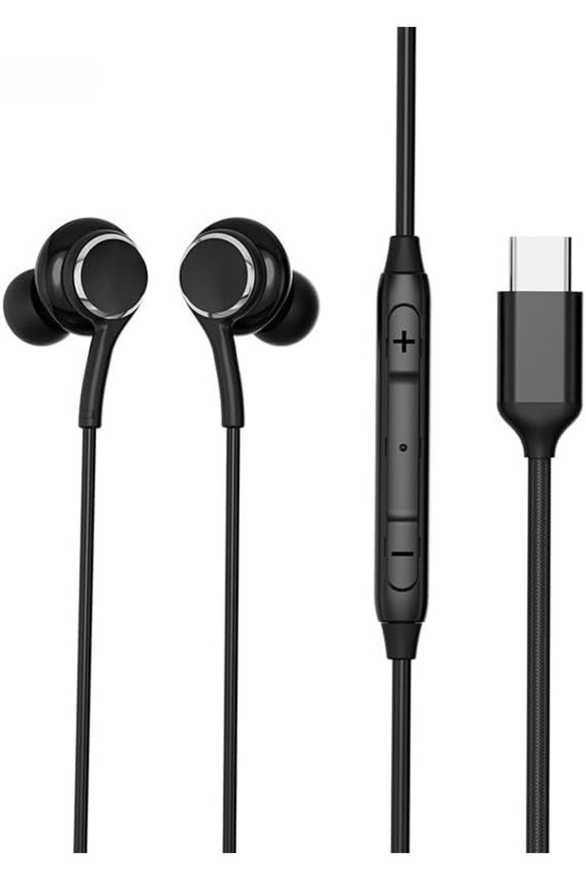 STOREMAX Type C Kulakiçi Mikrofonlu Kulaklik - Siyah - AZ-E05 Cİ ST5 1133631